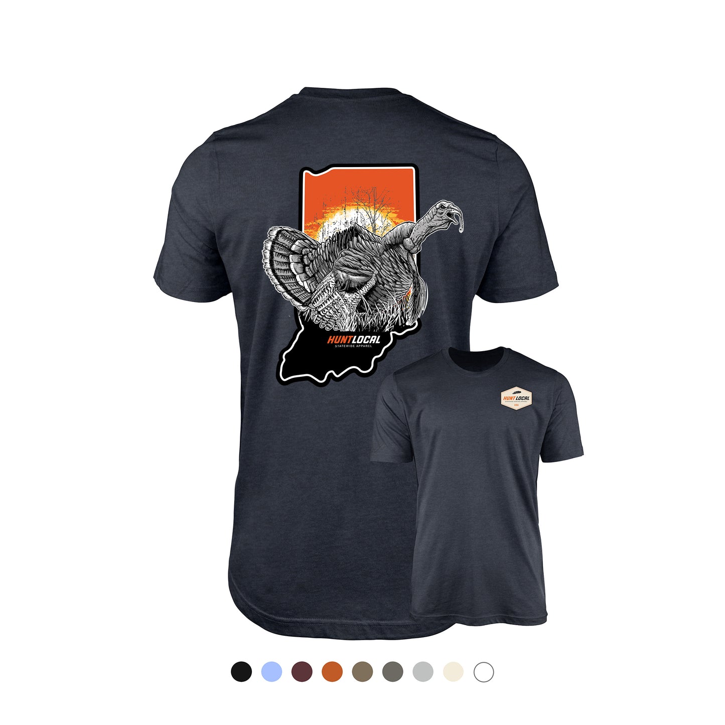 Indiana - Sunrise Turkey Tee