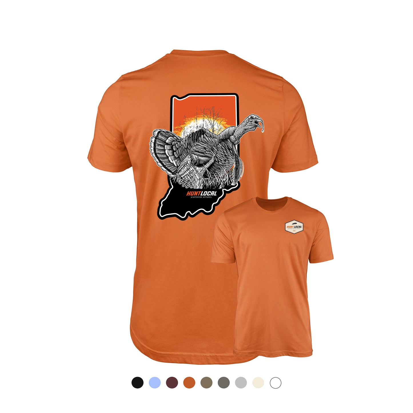 Indiana - Sunrise Turkey Tee