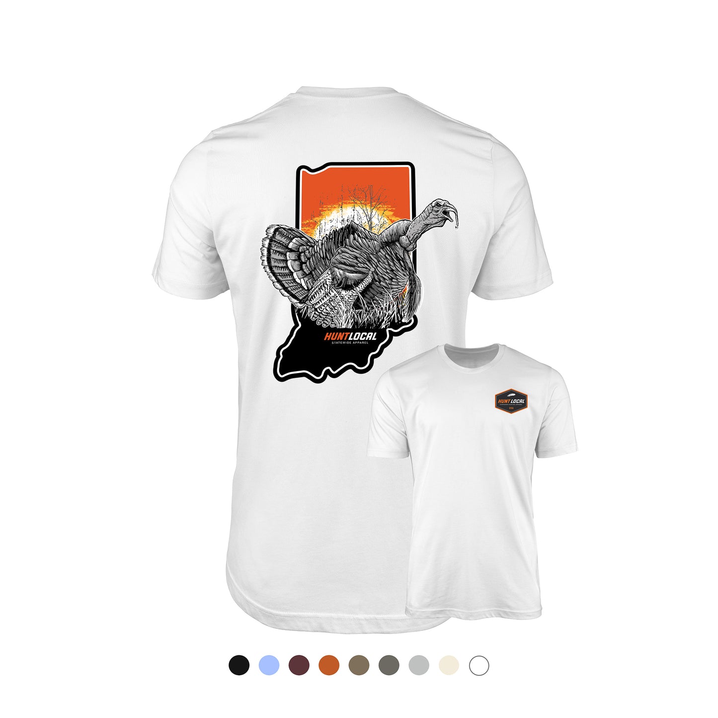 Indiana - Sunrise Turkey Tee