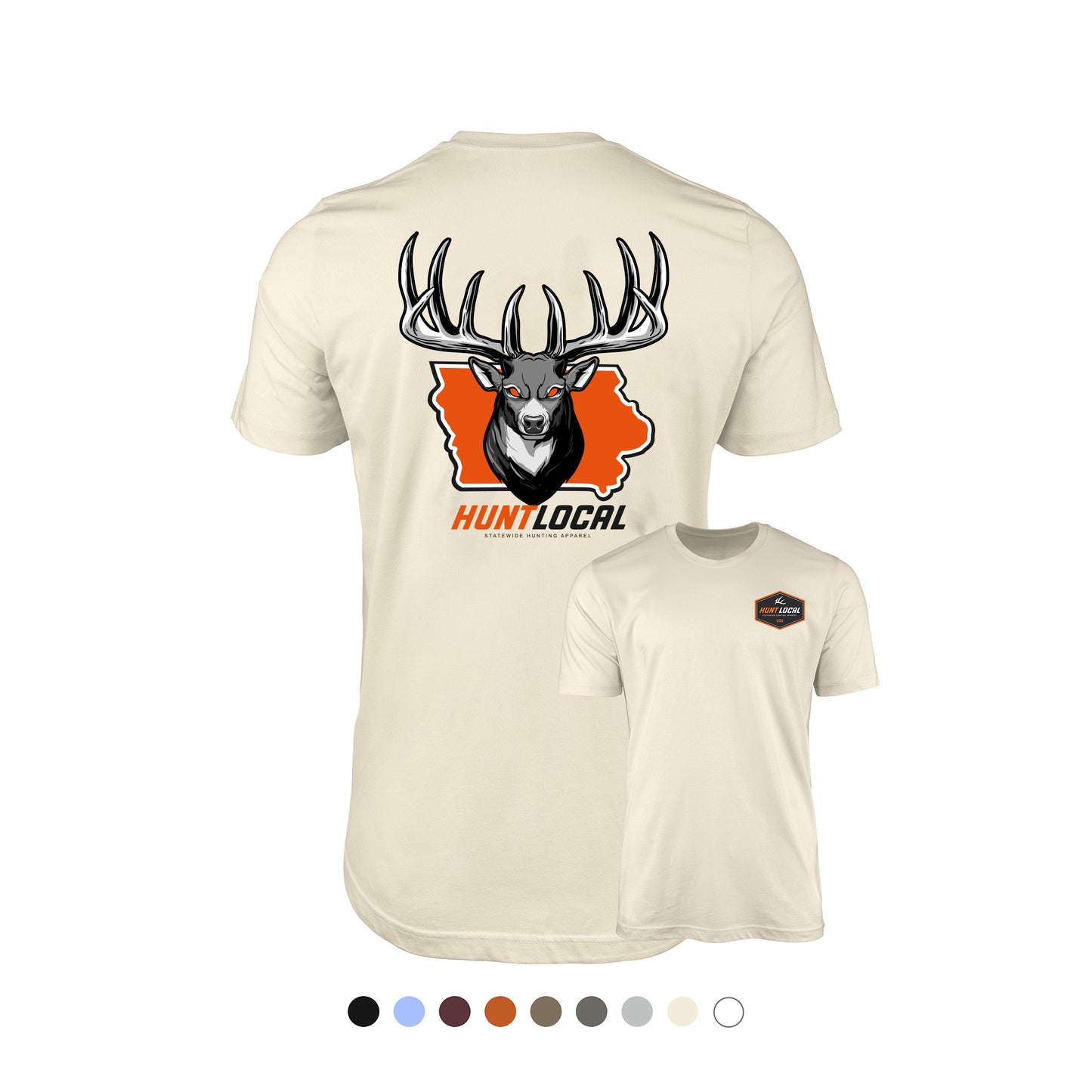 Iowa - Alpha Buck Tee