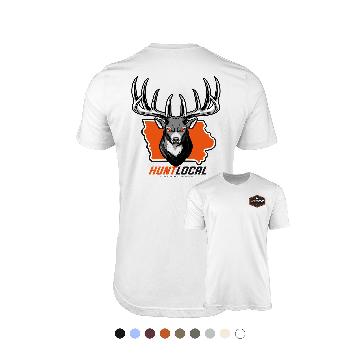 Iowa - Alpha Buck Tee