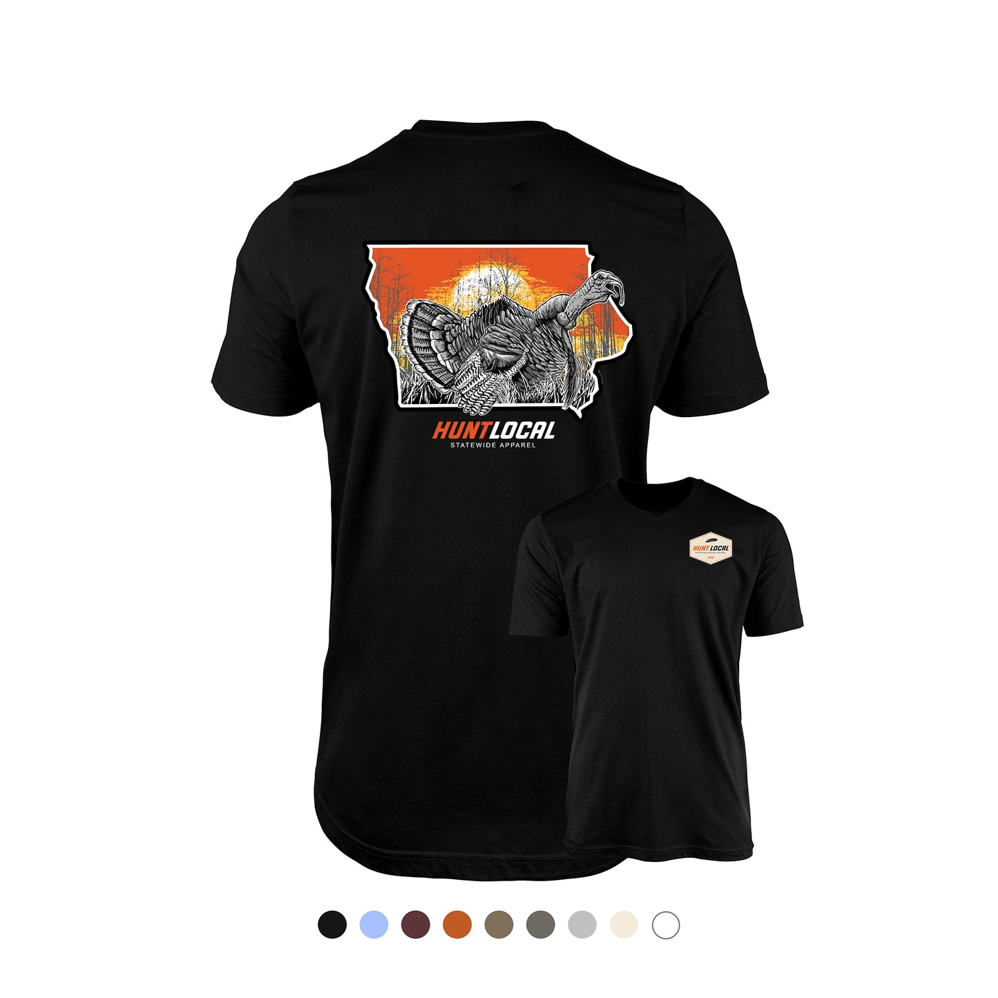 Iowa - Sunrise Turkey Tee