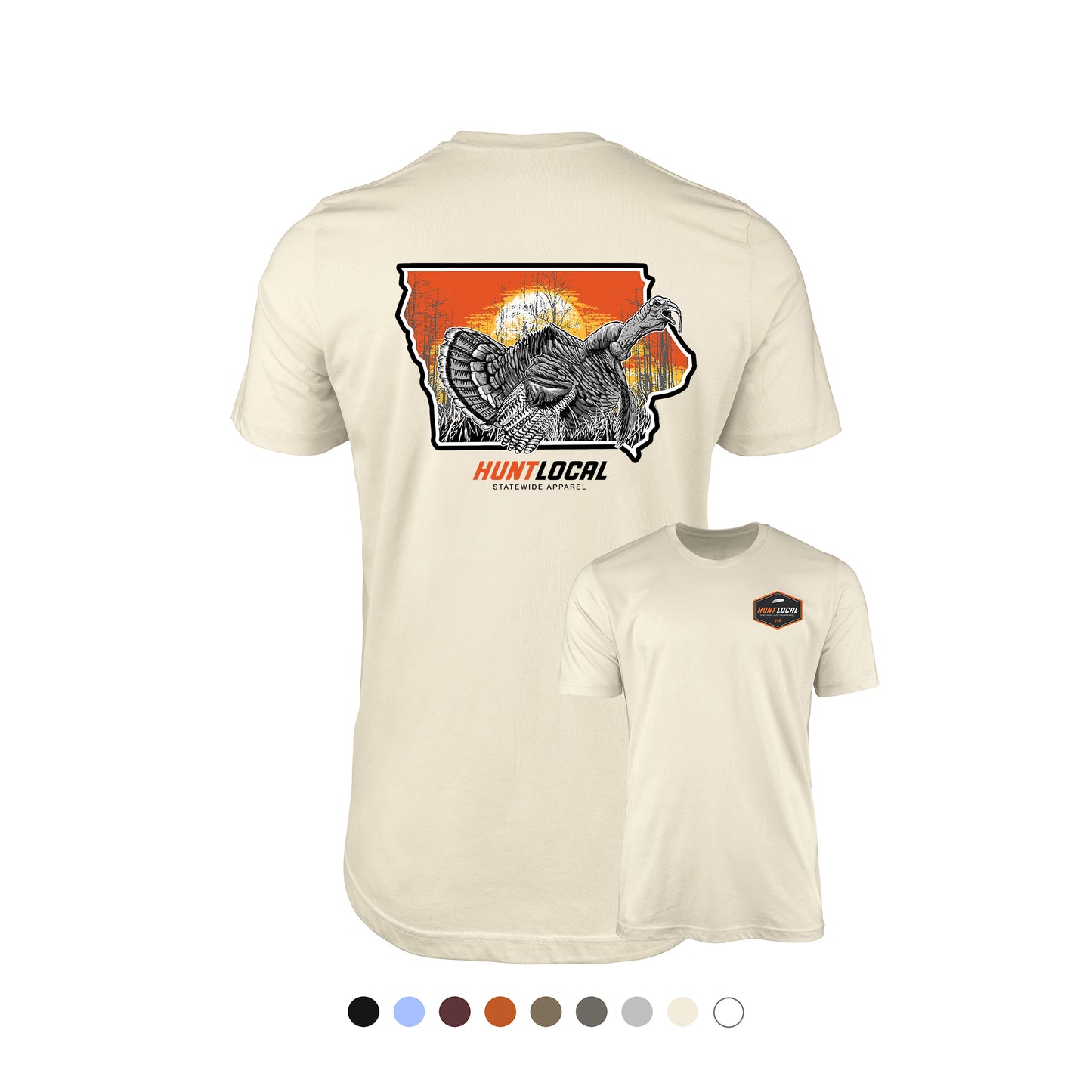 Iowa - Sunrise Turkey Tee