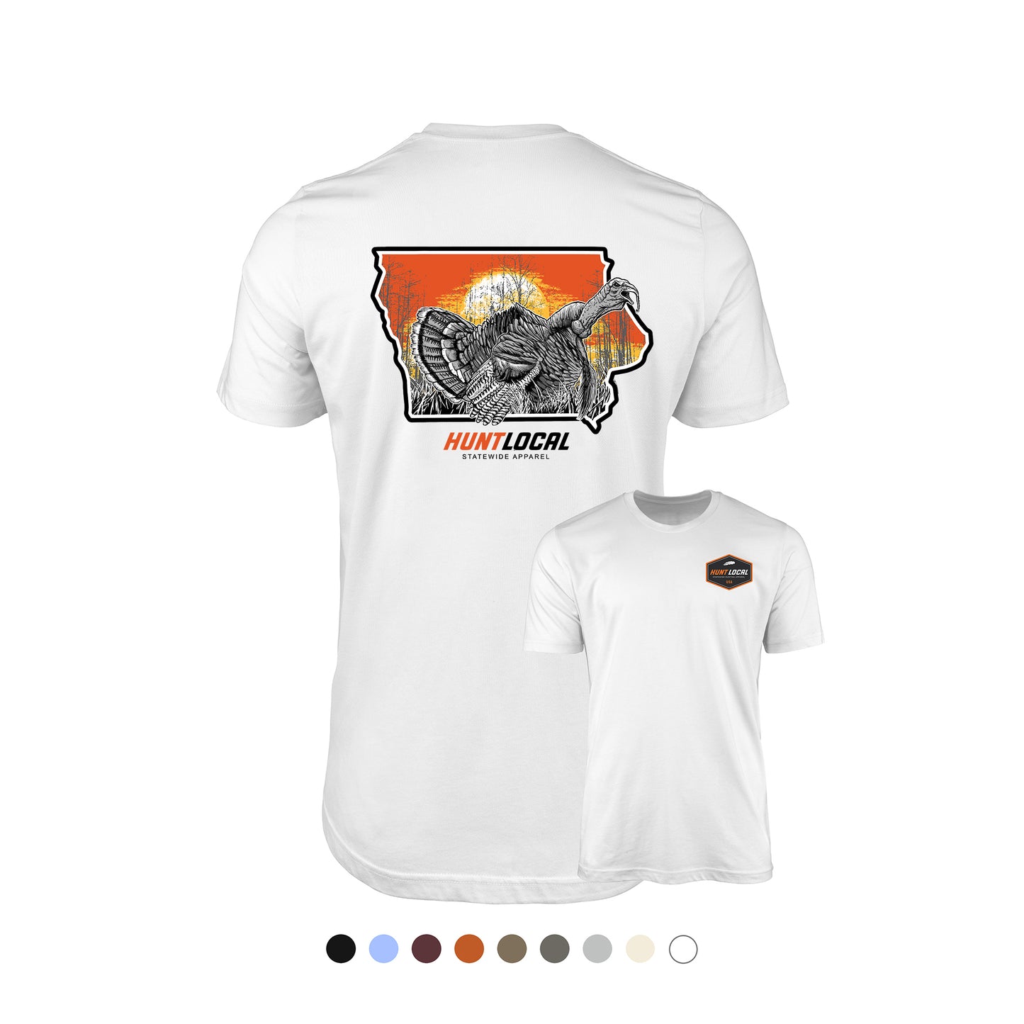 Iowa - Sunrise Turkey Tee