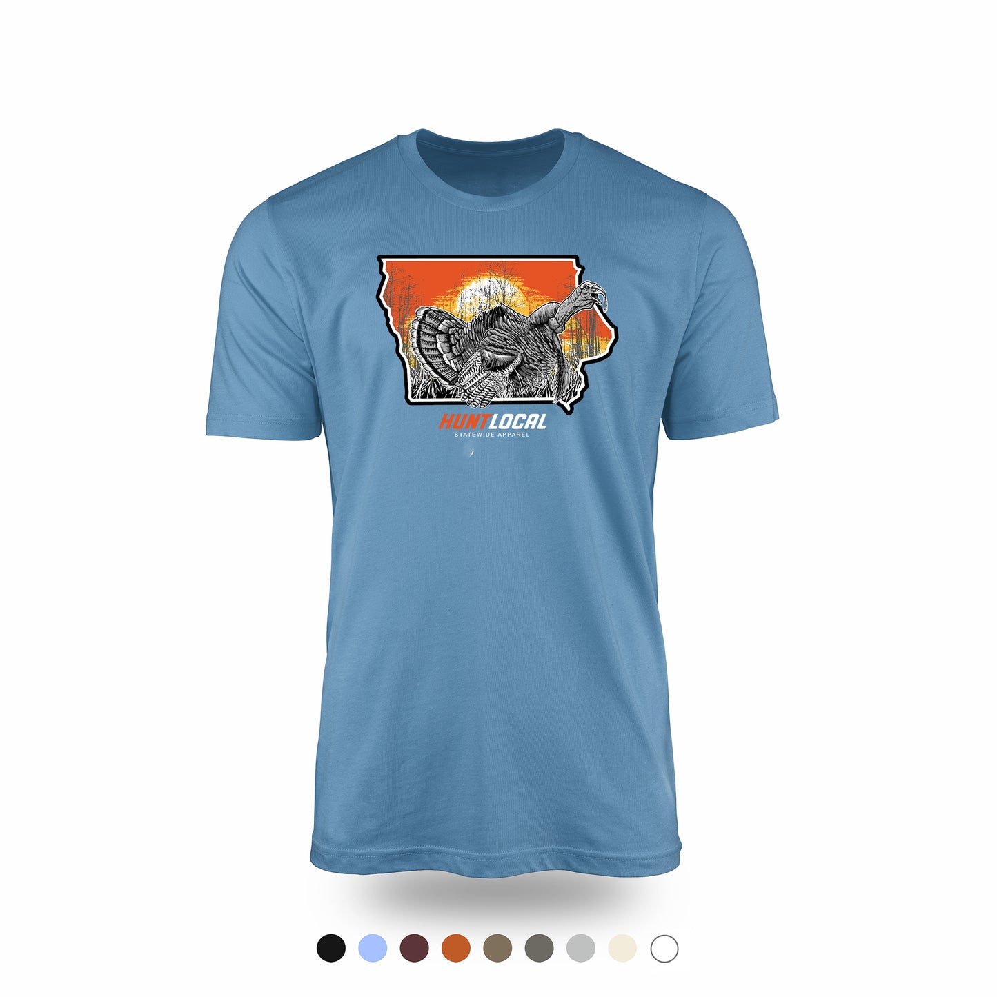 Iowa - Sunrise Turkey Tee (front)