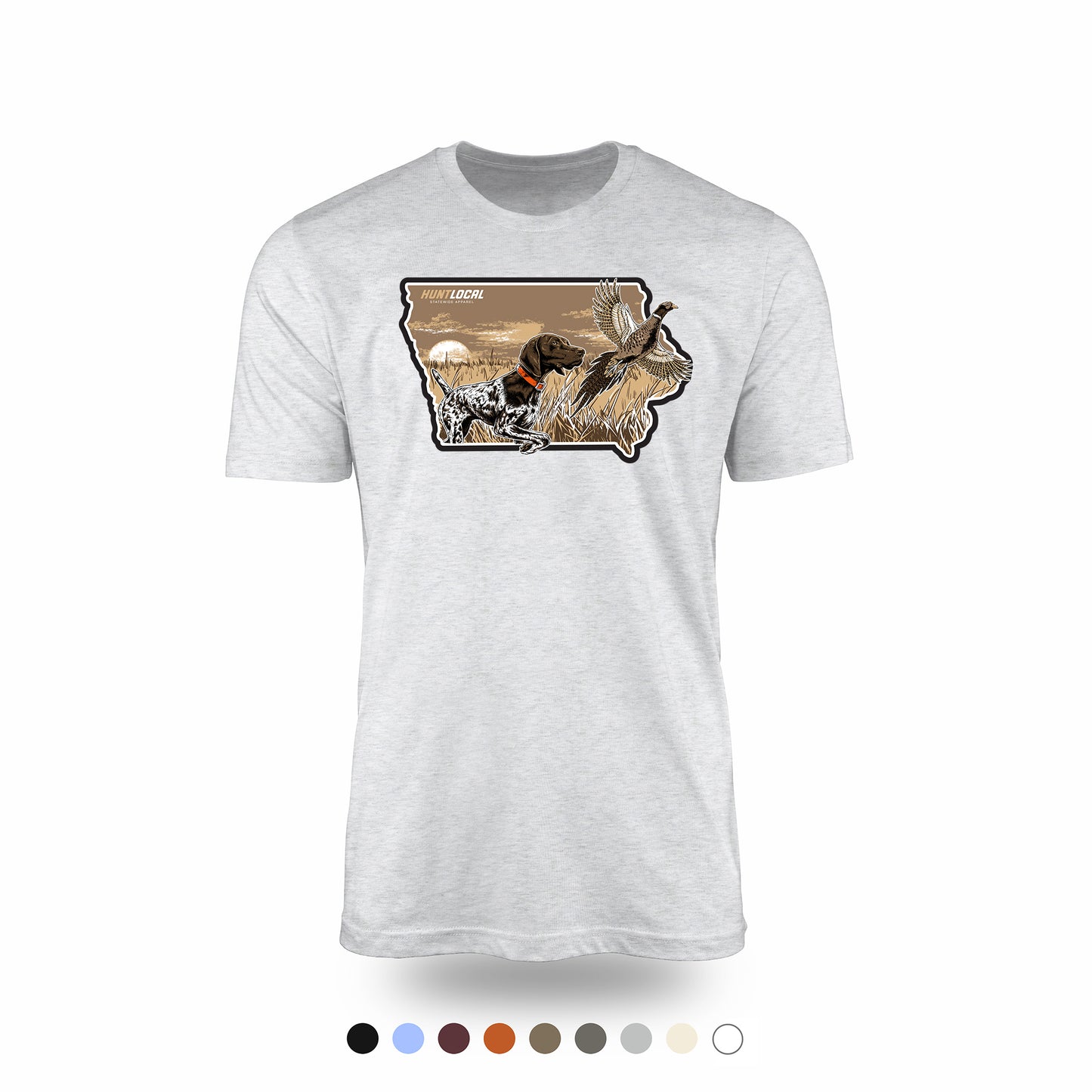 Iowa - Upland Bird Dog Tee