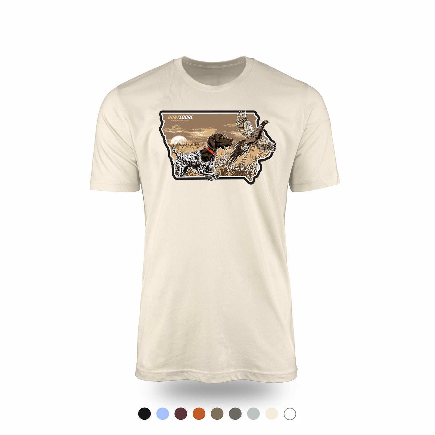 Iowa - Upland Bird Dog Tee