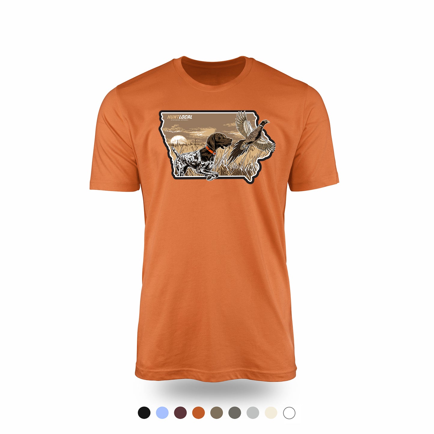 Iowa - Upland Bird Dog Tee