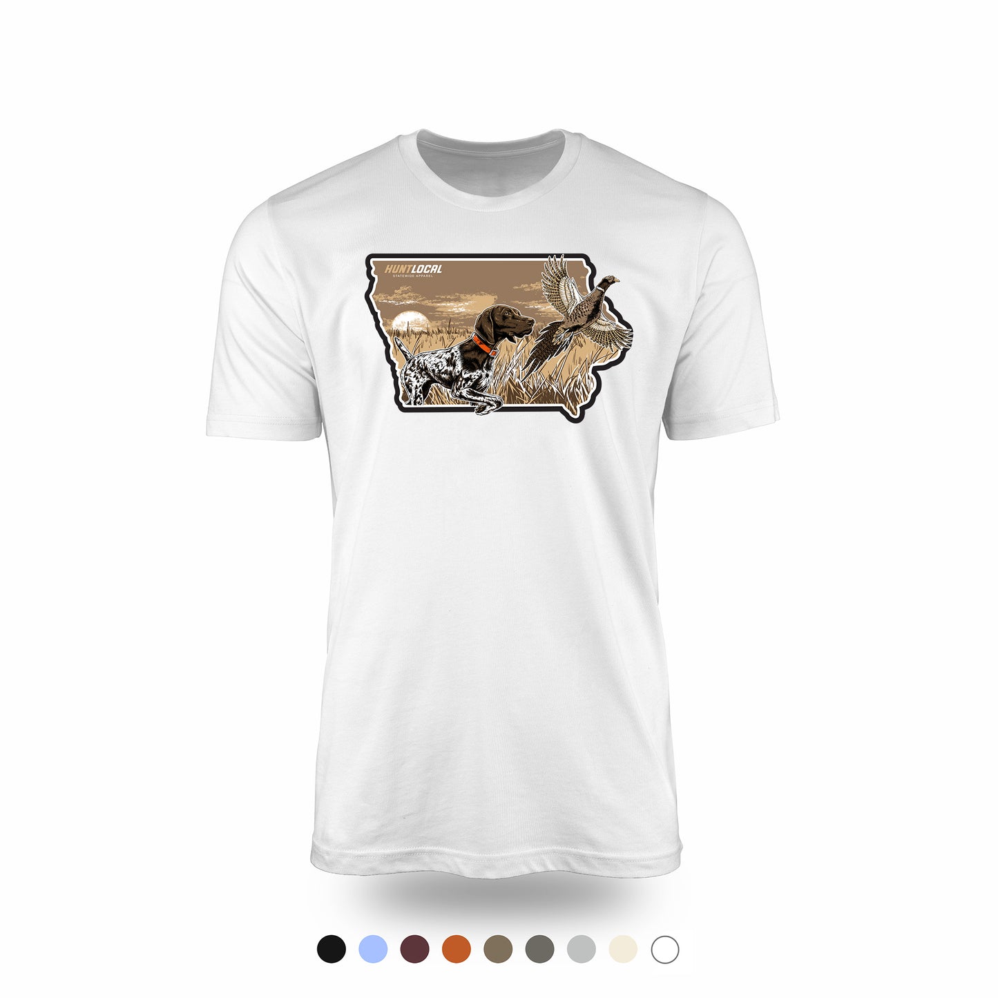 Iowa - Upland Bird Dog Tee
