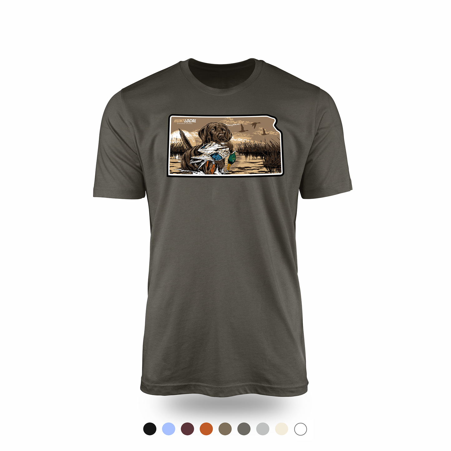 Kansas - Waterfowl Lab Tee