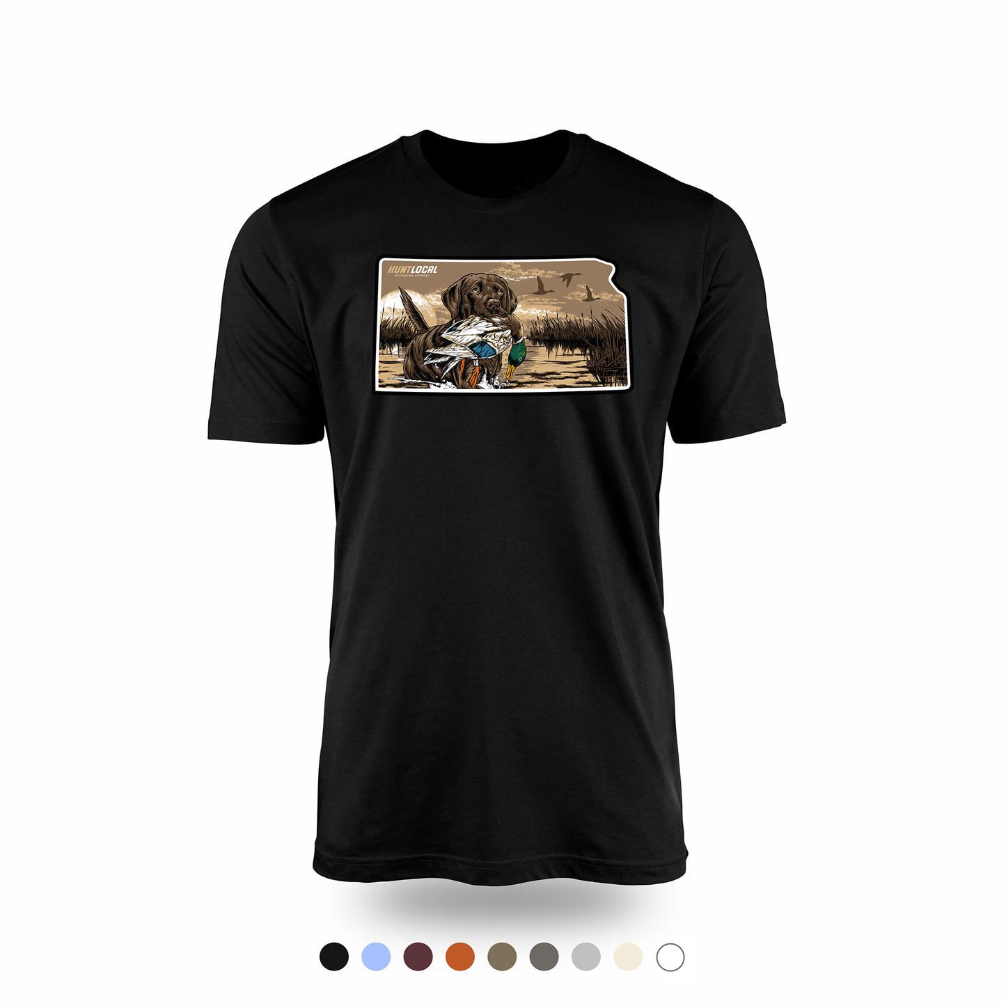 Kansas - Waterfowl Lab Tee