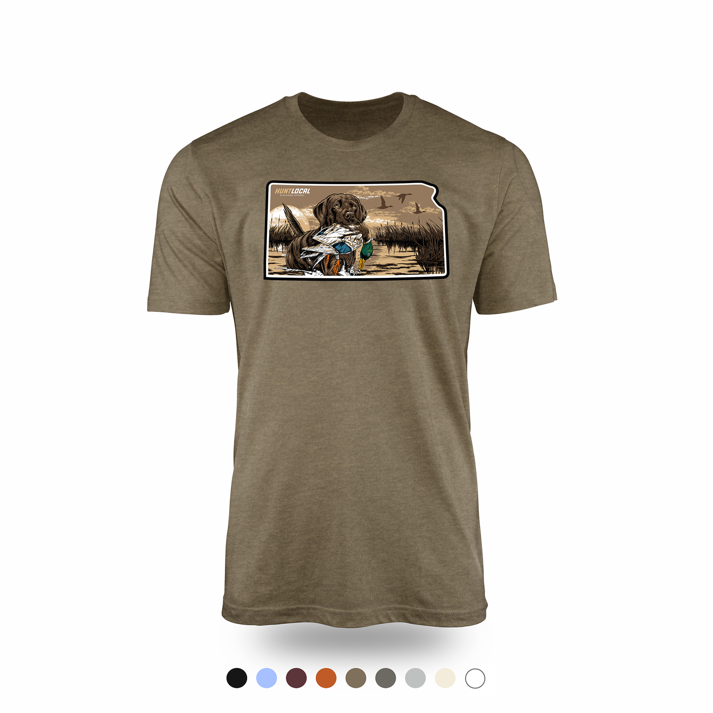 Kansas - Waterfowl Lab Tee