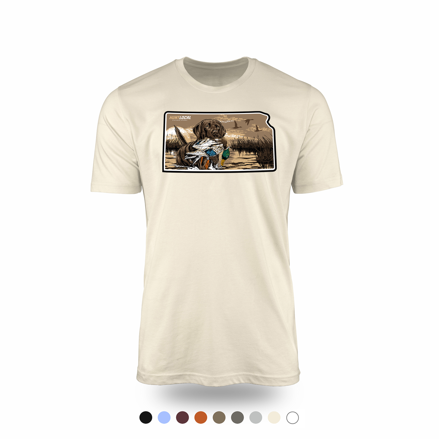 Kansas - Waterfowl Lab Tee