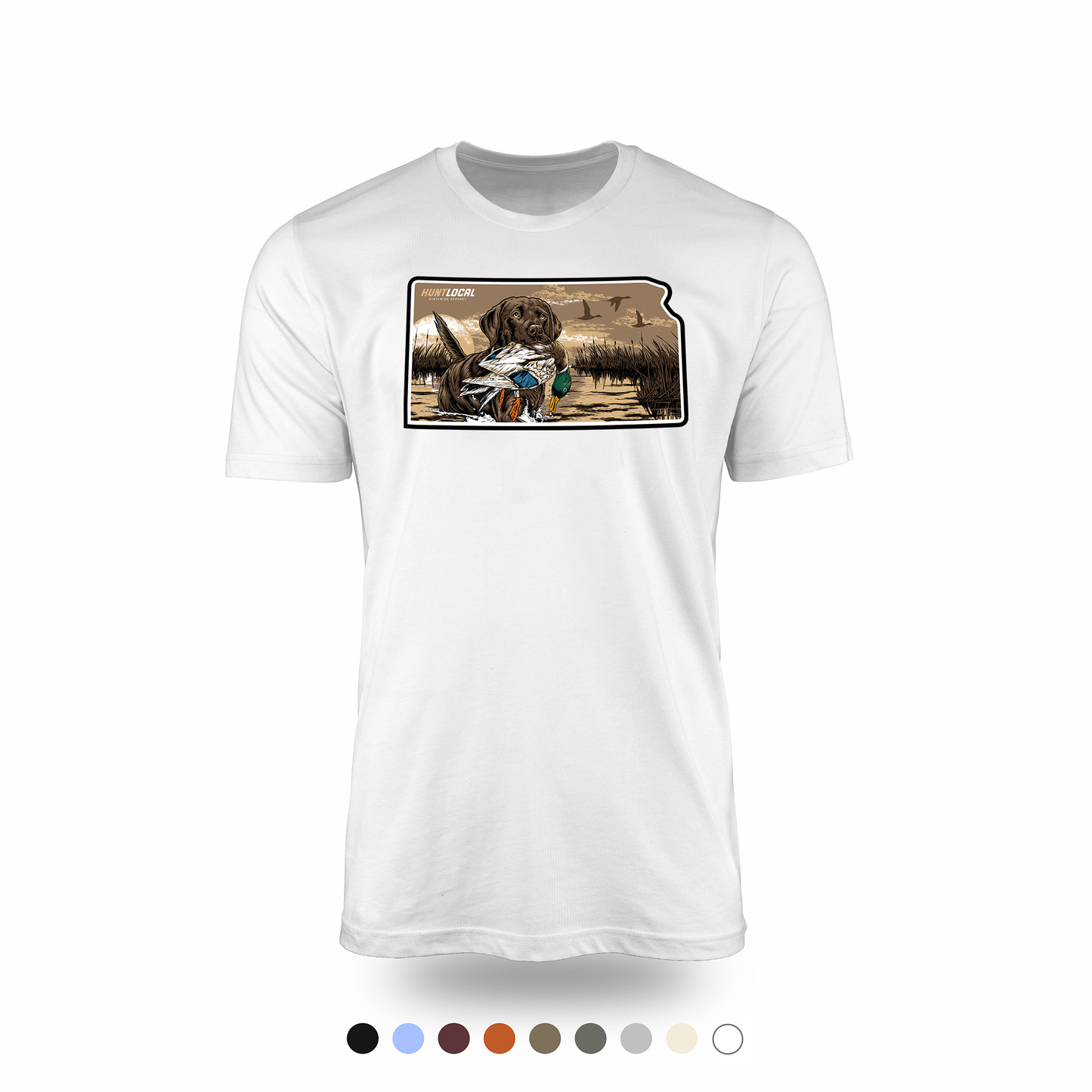 Kansas - Waterfowl Lab Tee