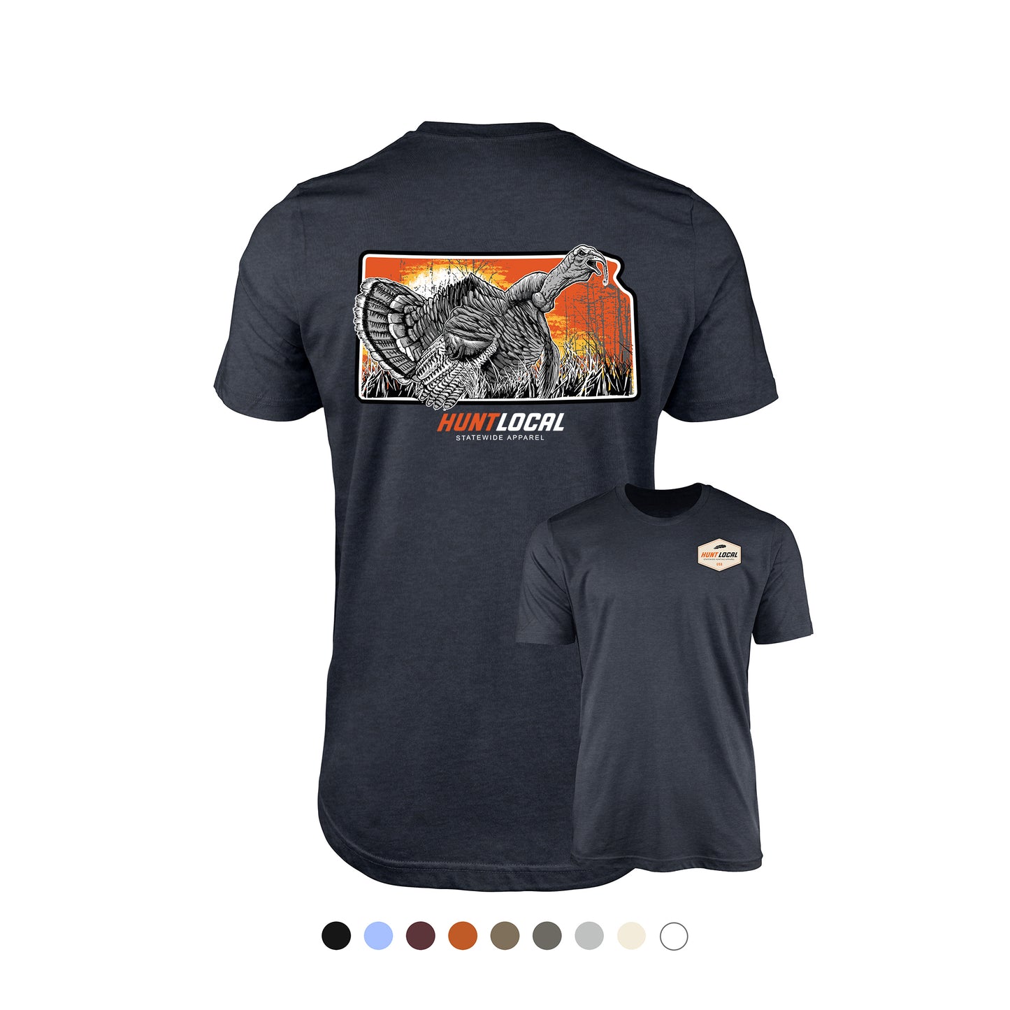 Kansas - Sunrise Turkey Tee