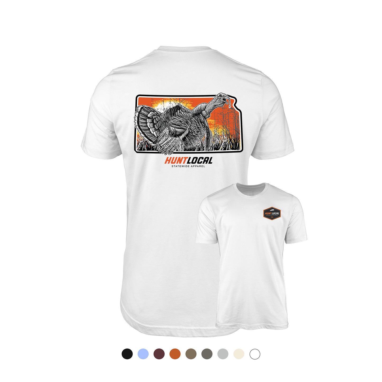 Kansas - Sunrise Turkey Tee