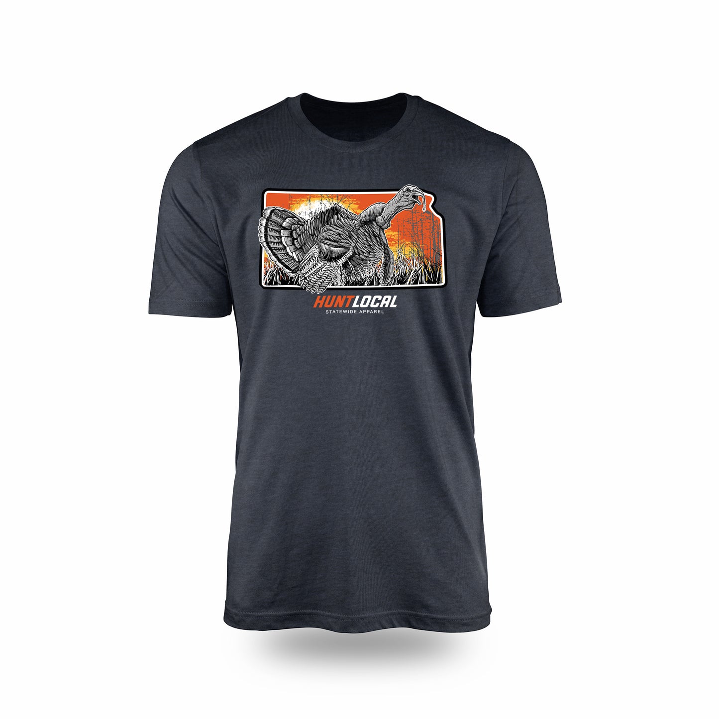 Kansas - Sunrise Turkey Tee (front)