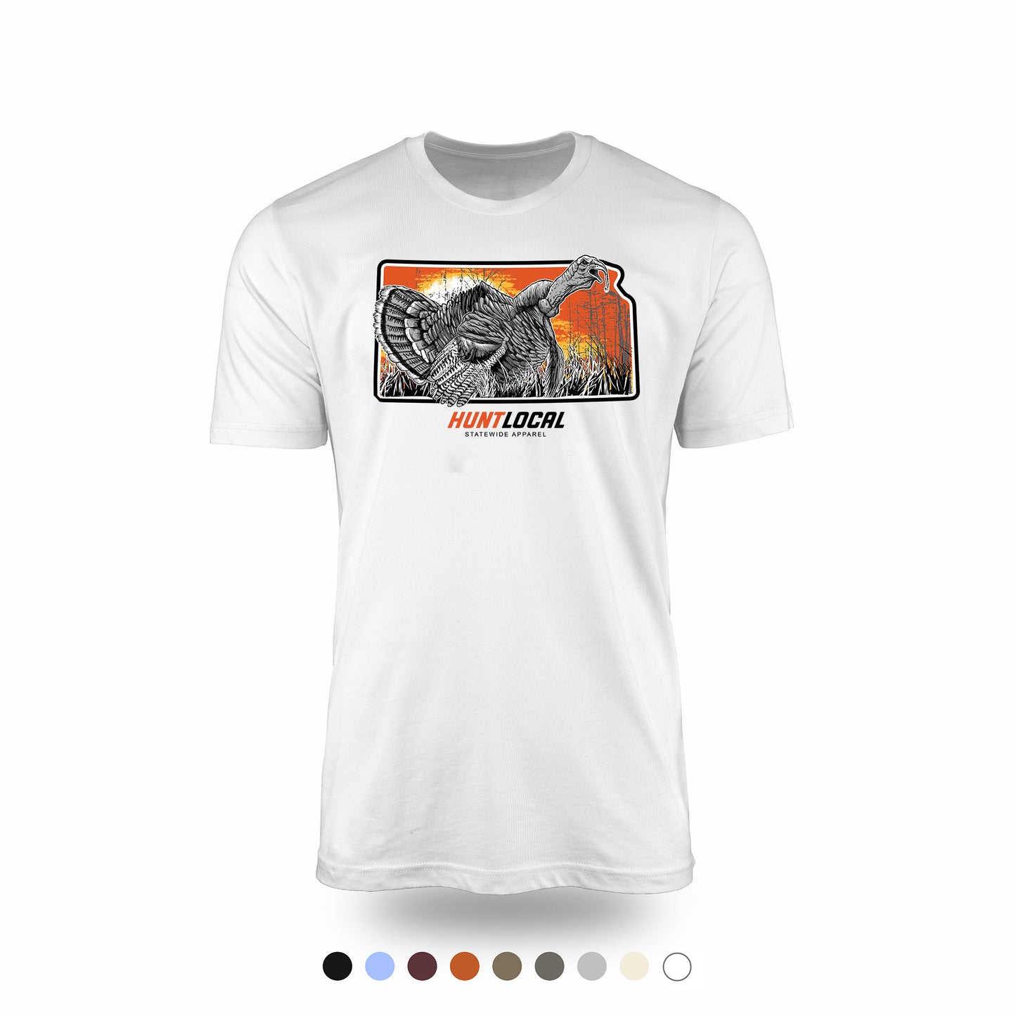 Kansas - Sunrise Turkey Tee (front)