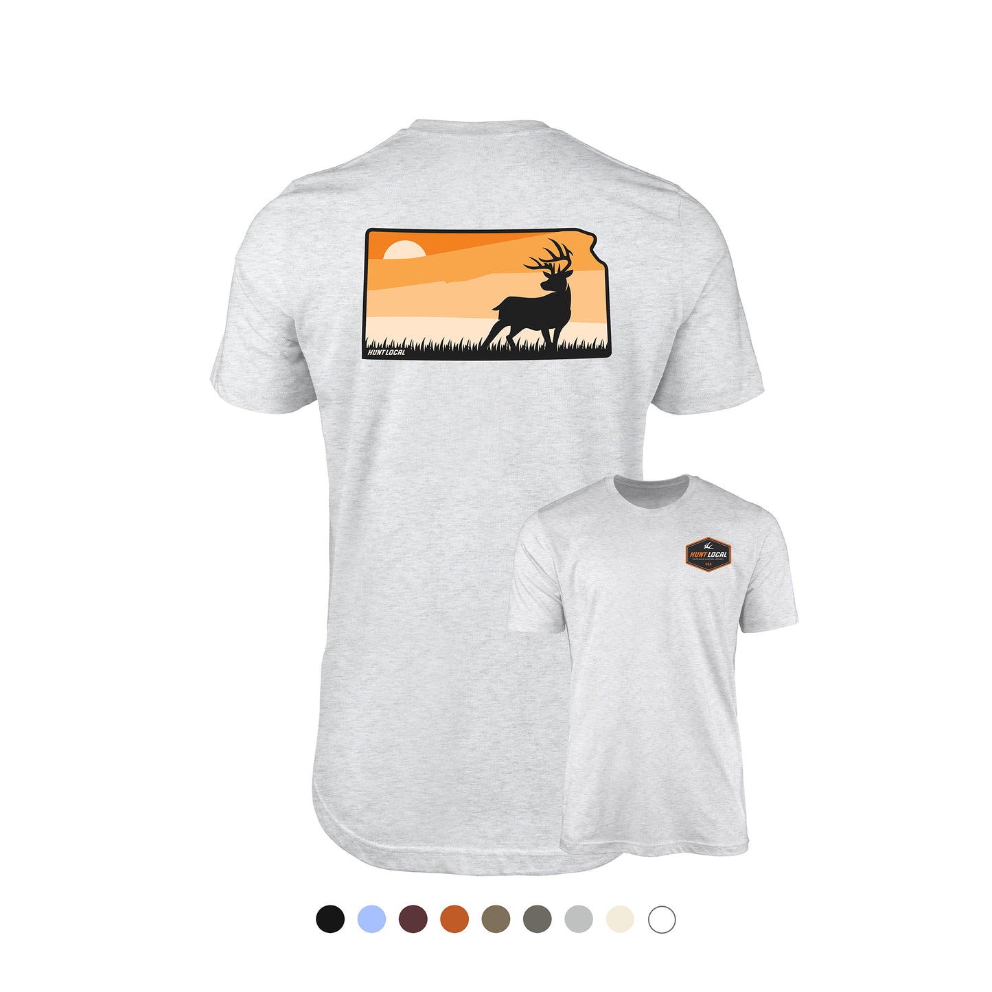 Kansas - Sunset Buck Tee