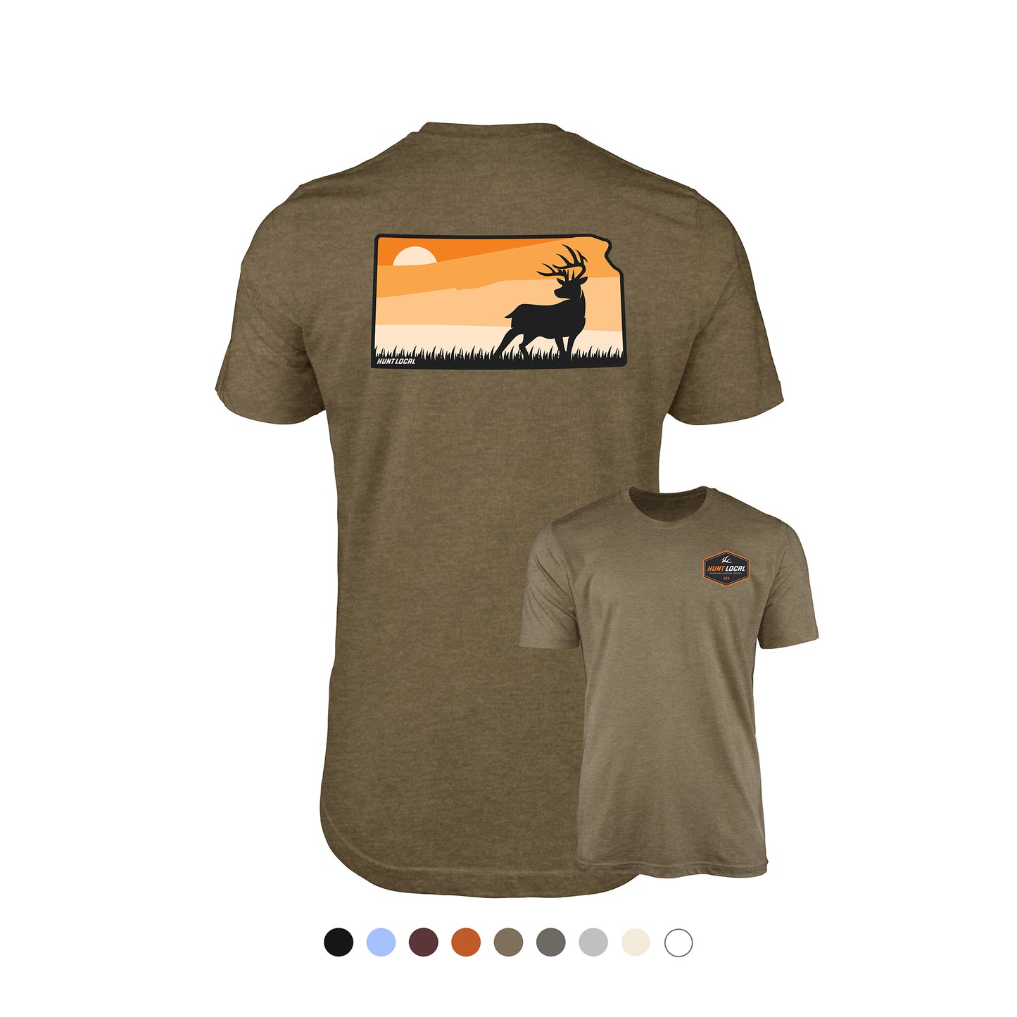 Kansas - Sunset Buck Tee