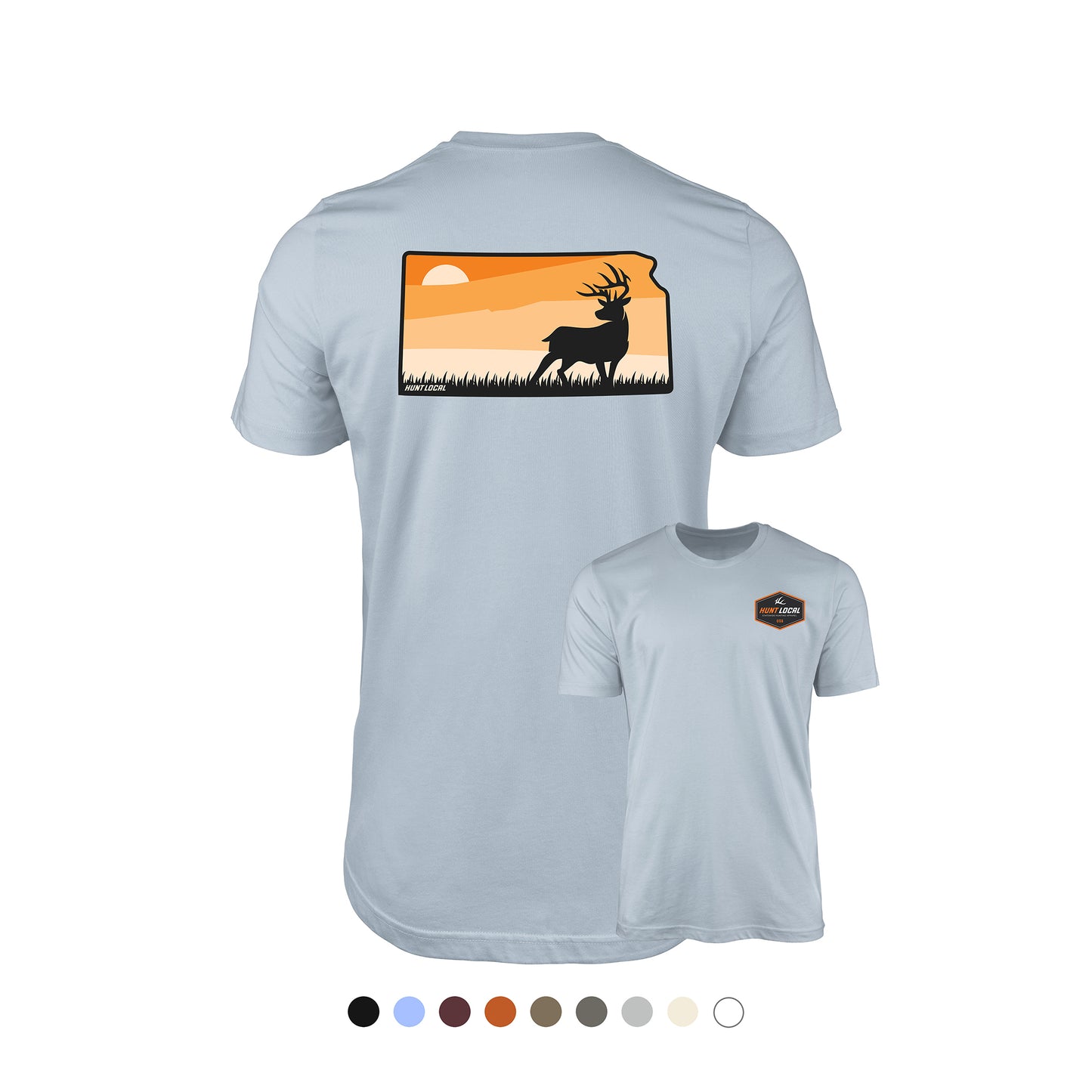 Kansas - Sunset Buck Tee
