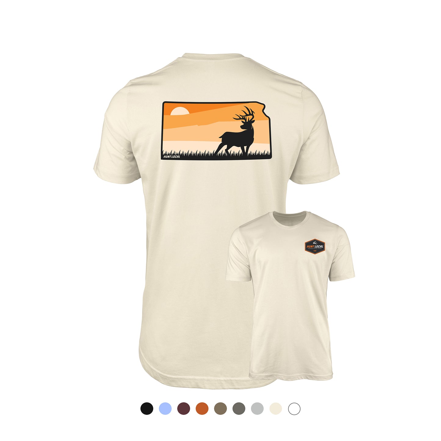 Kansas - Sunset Buck Tee