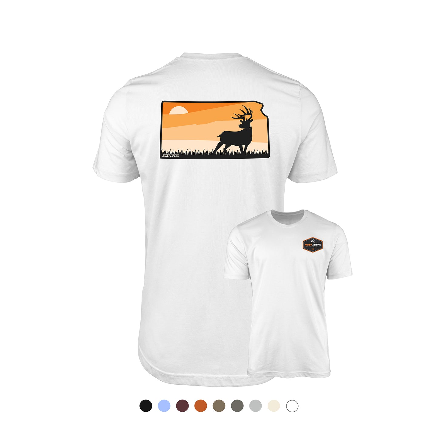 Kansas - Sunset Buck Tee