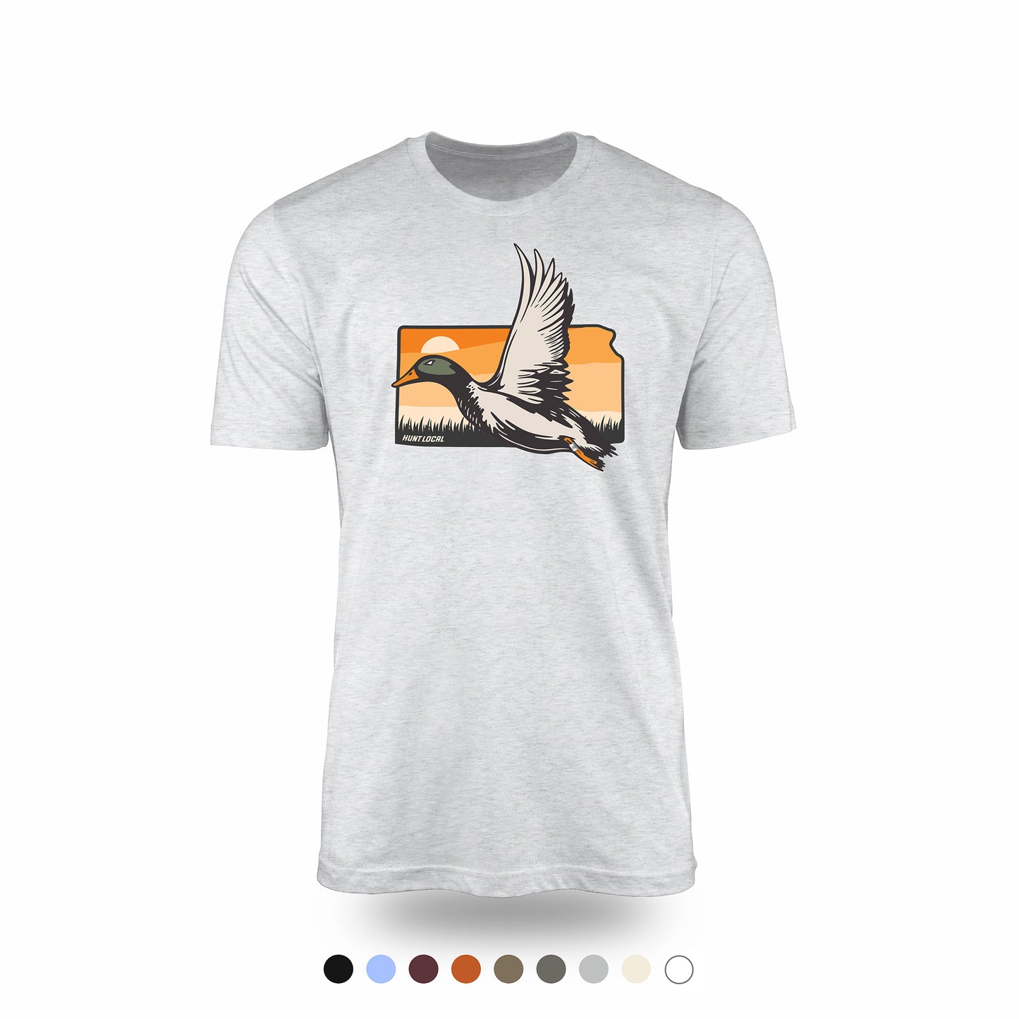 Kansas - Waterfowl Front Tee