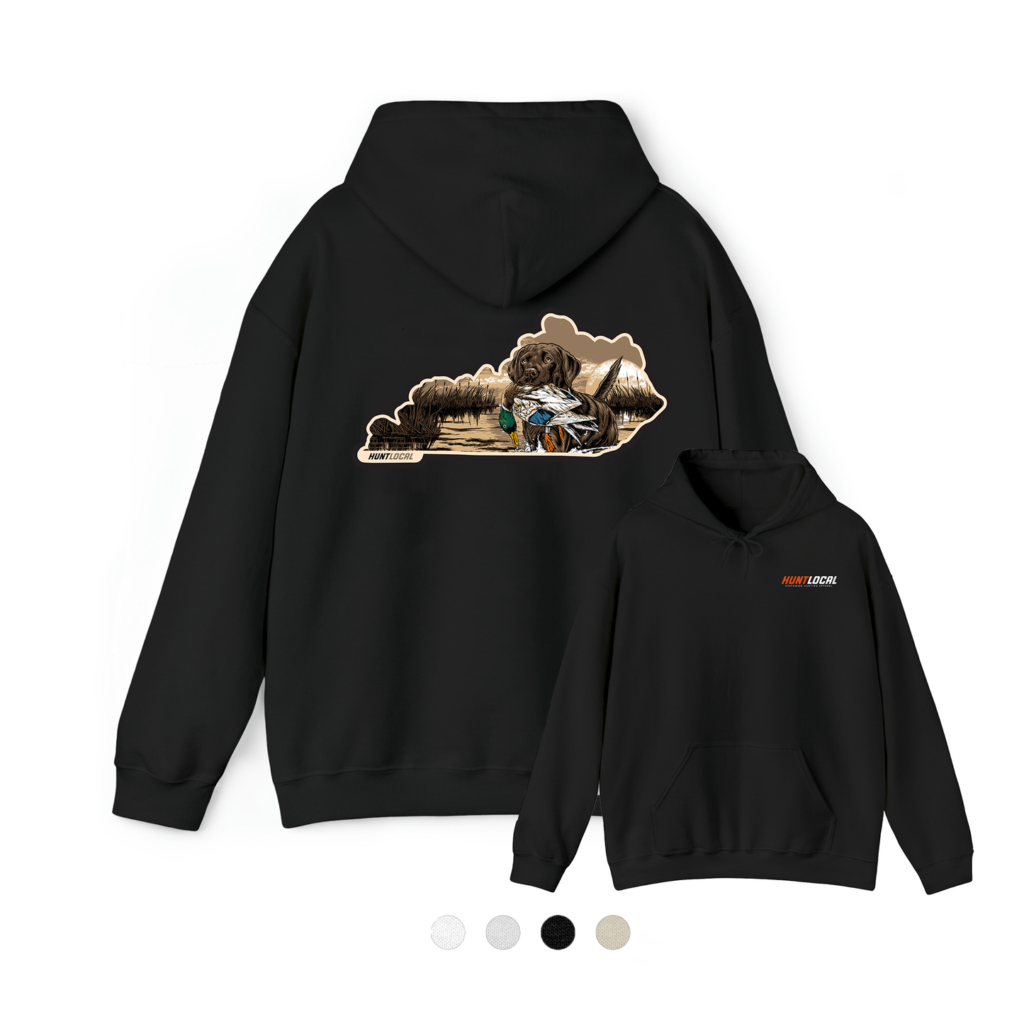 Kentucky - Waterfowl Lab Hoodie (back)