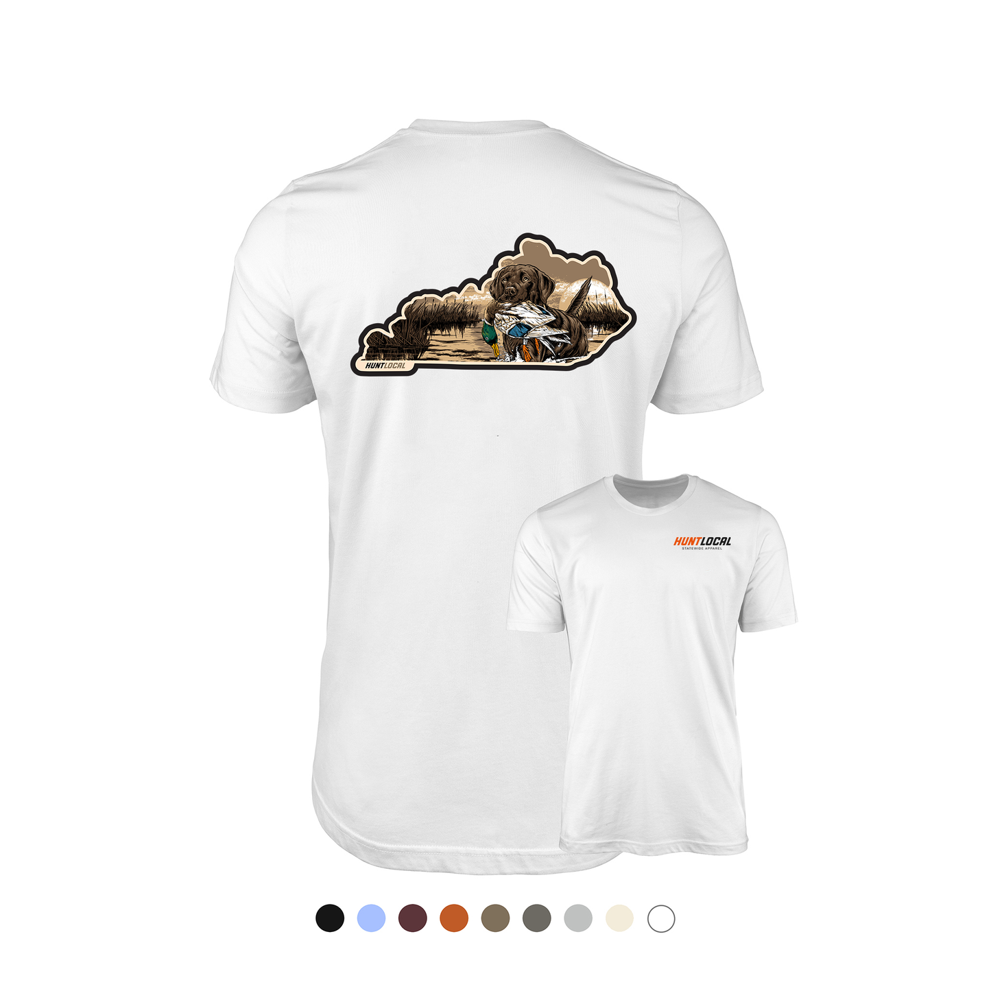 Kentucky - Waterfowl Lab Tee (back)