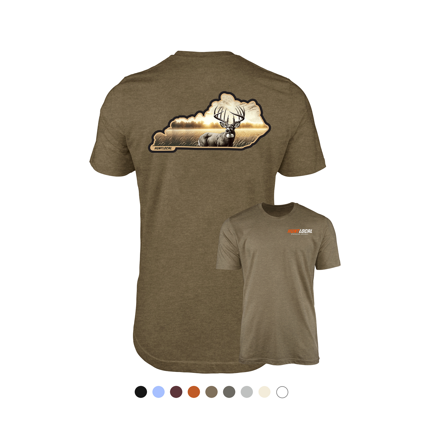 Kentucky - Whitetail Buck Tee (back)