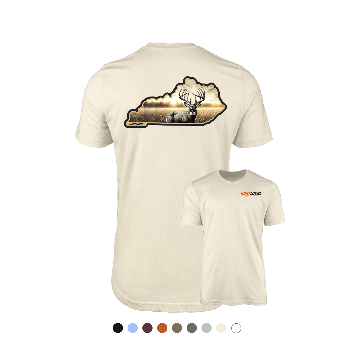 Kentucky - Whitetail Buck Tee (back)