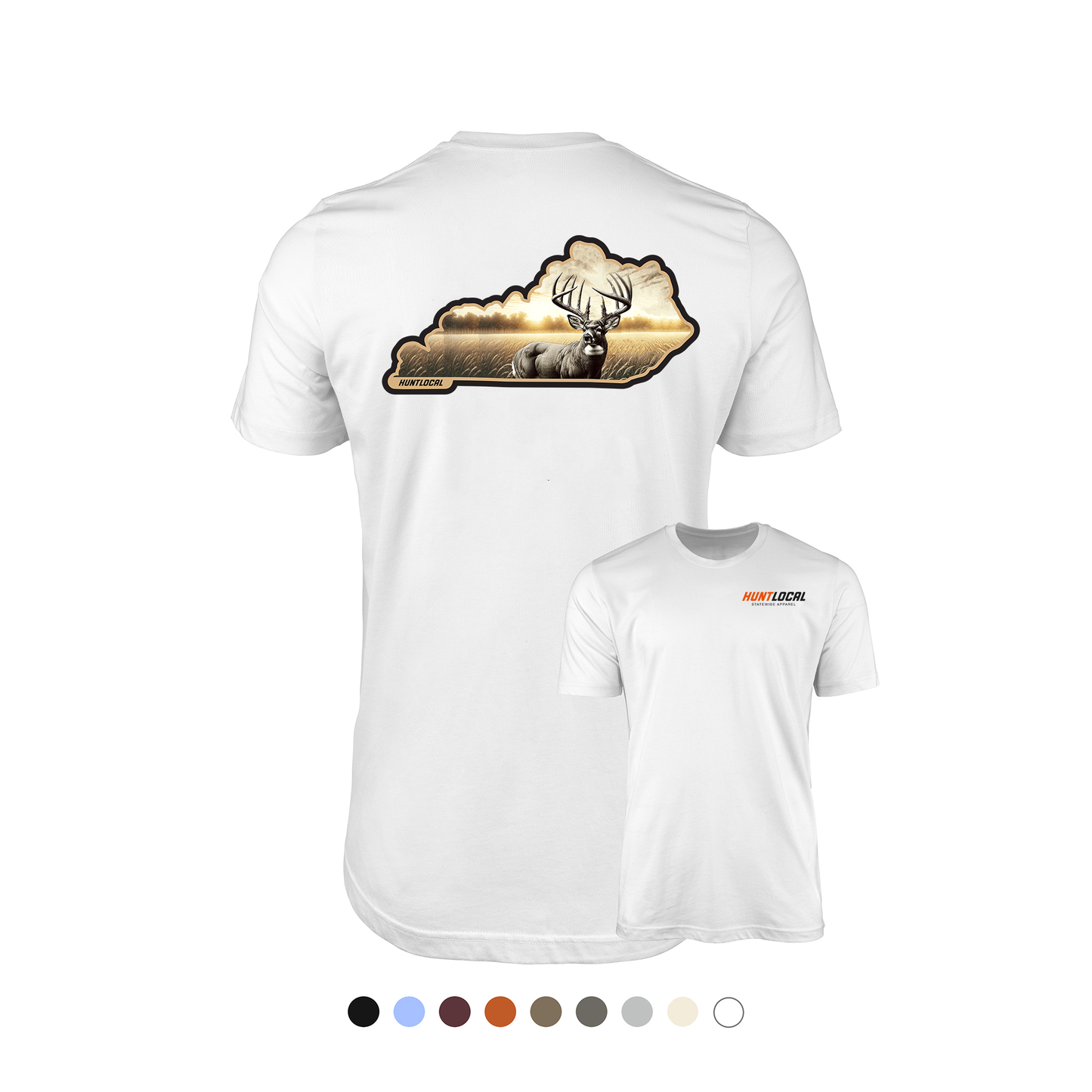Kentucky - Whitetail Buck Tee (back)