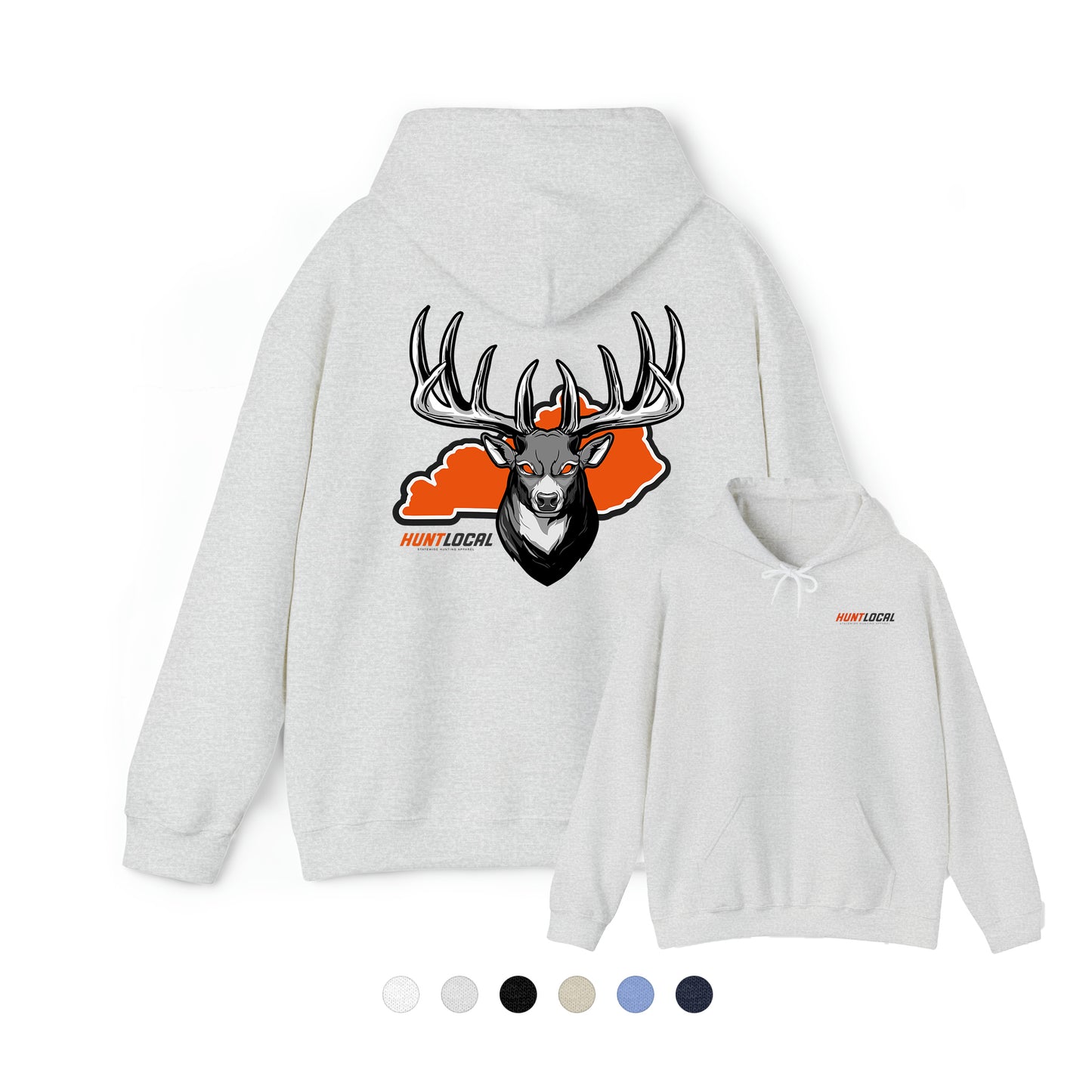 Kentucky - Alpha Buck Hoodie (back)