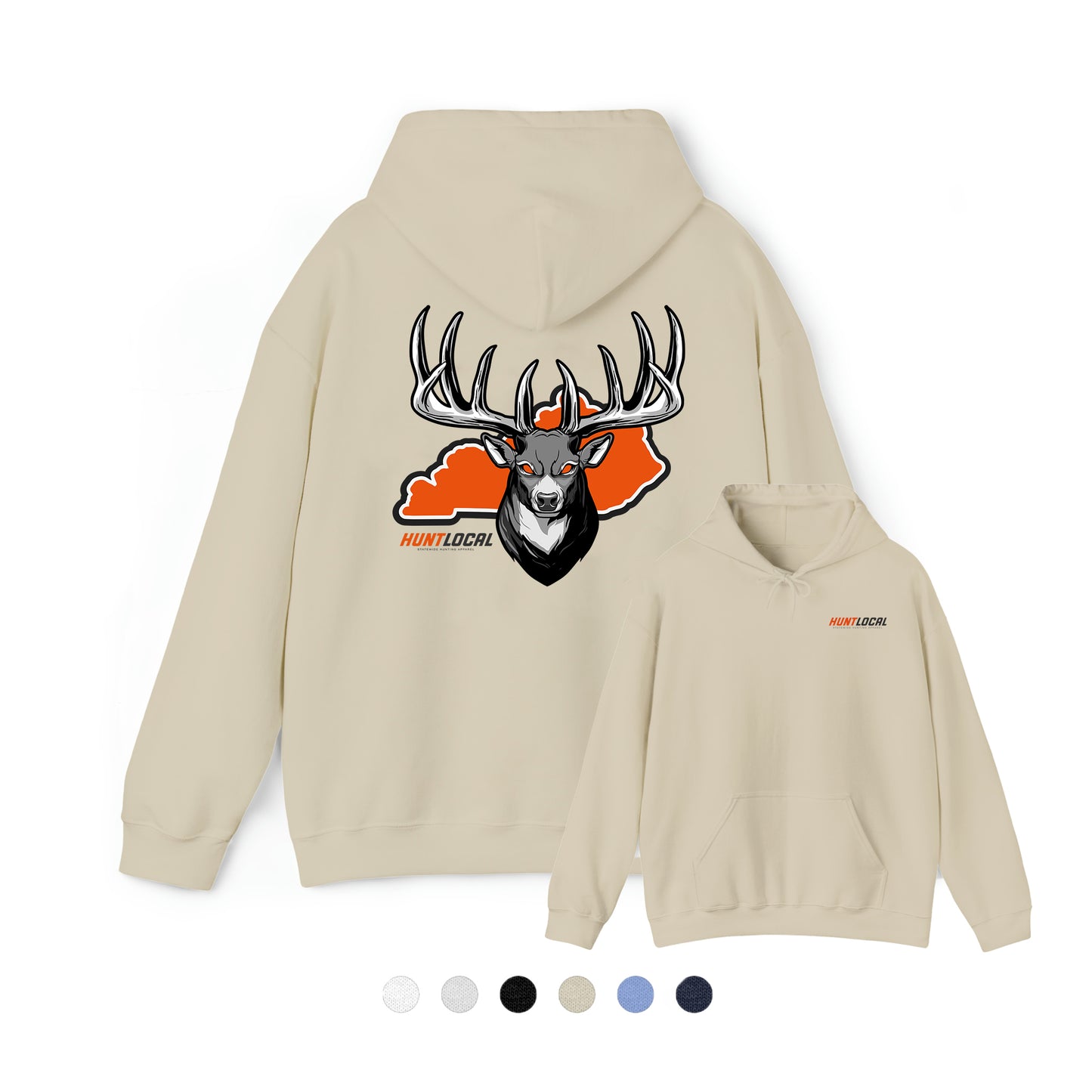 Kentucky - Alpha Buck Hoodie (back)