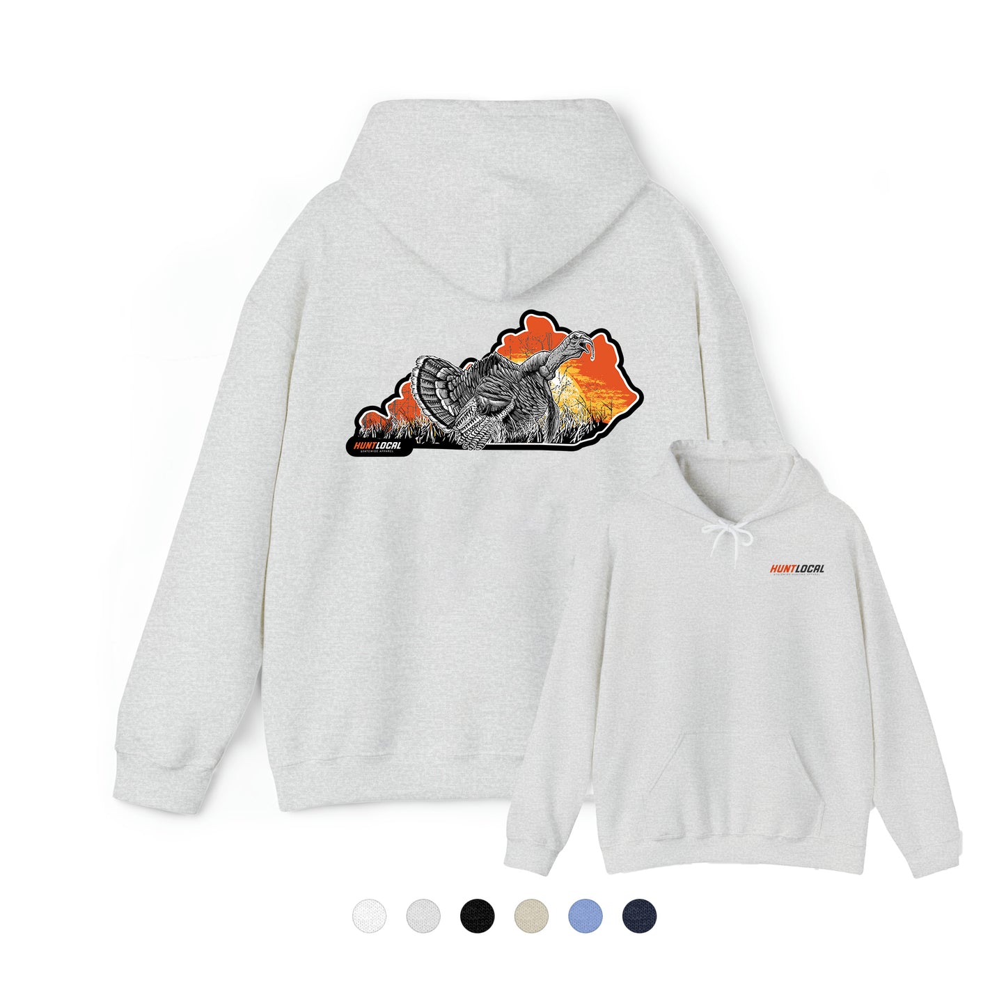Kentucky - Sunrise Turkey Hoodie (back)