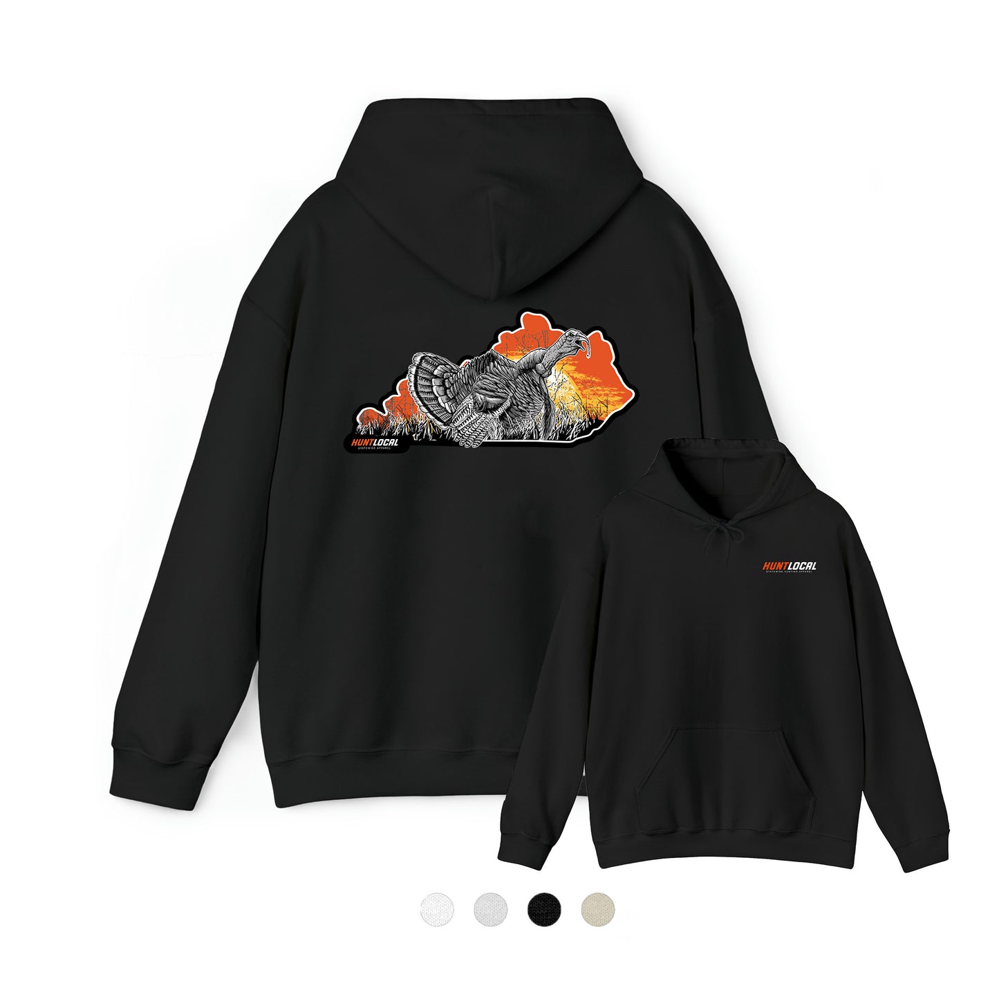 Kentucky - Sunrise Turkey Hoodie (back)