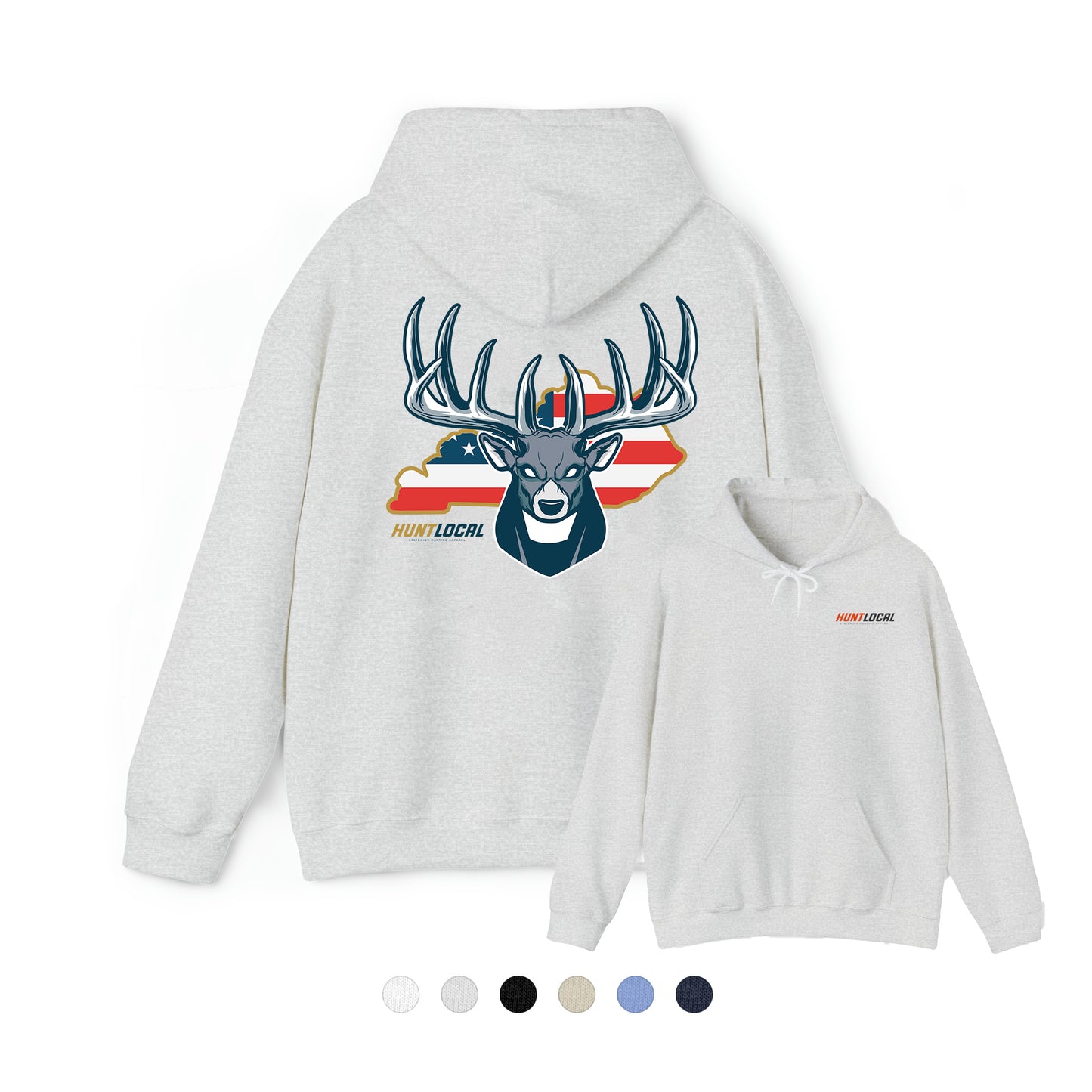 Kentucky - USA Buck Hoodie (back)