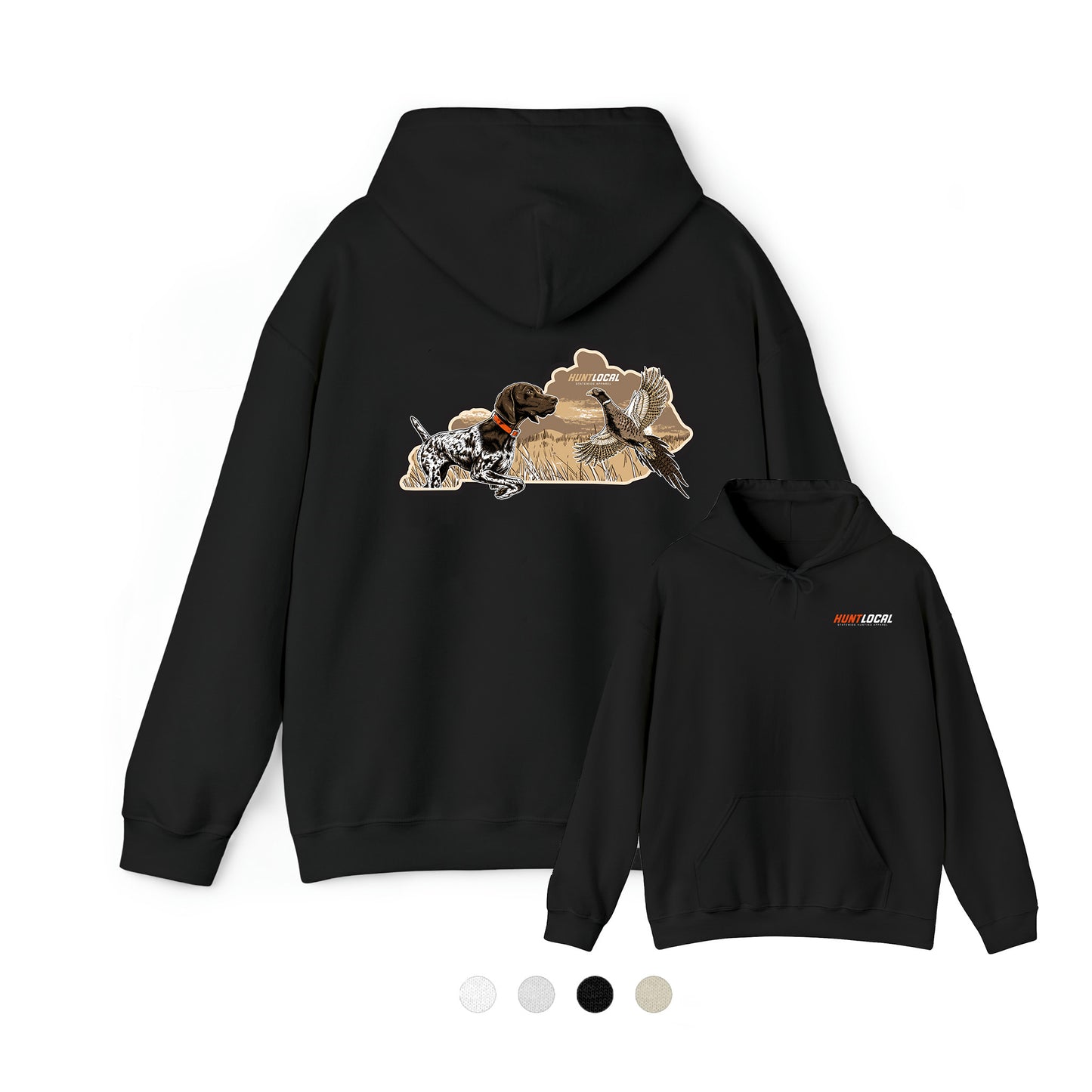 Kentucky - Upland Bird Dog Hoodie (back)