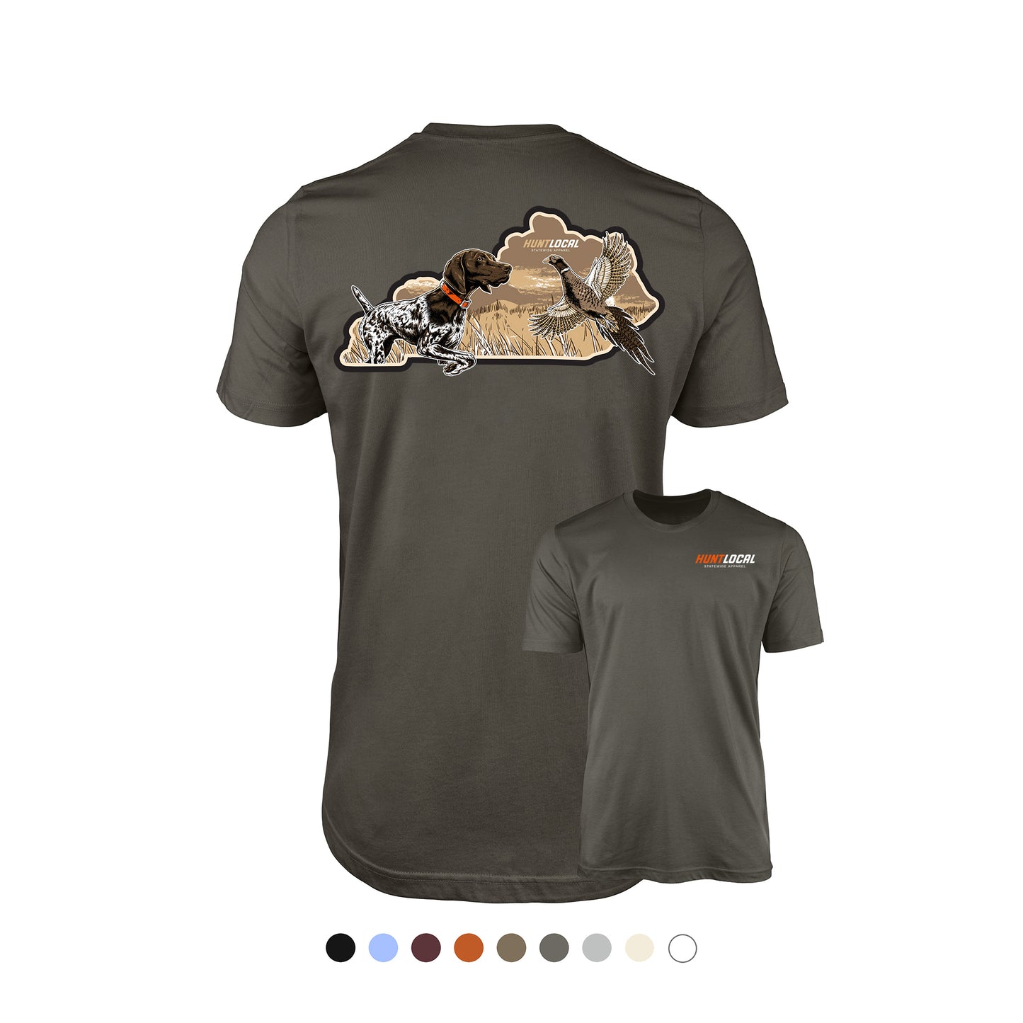 Kentucky - Upland Bird Dog Tee (back)