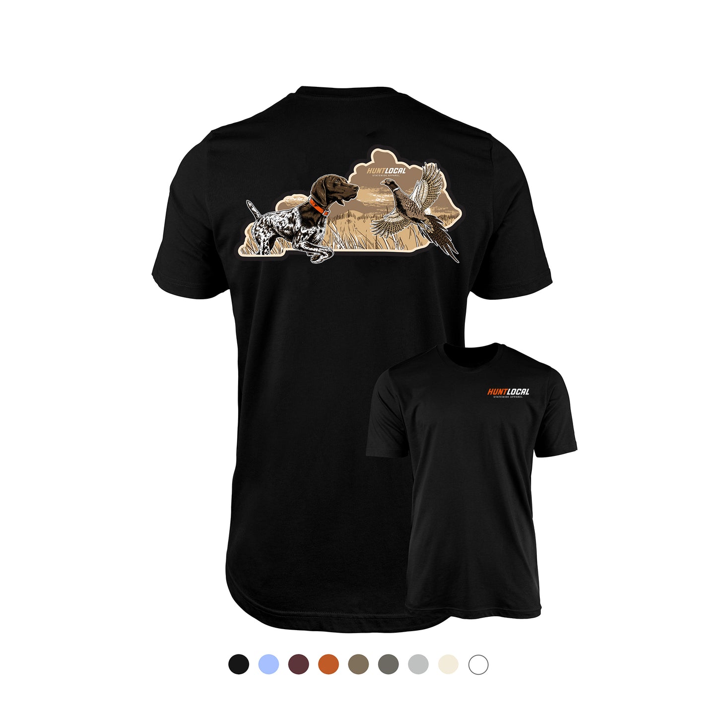 Kentucky - Upland Bird Dog Tee (back)