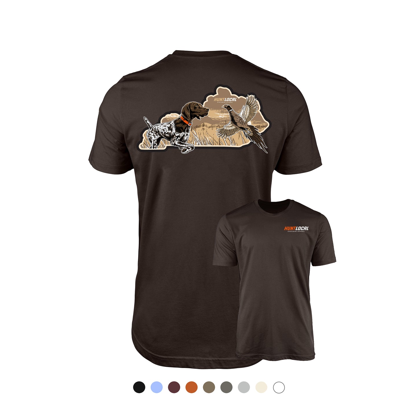Kentucky - Upland Bird Dog Tee (back)