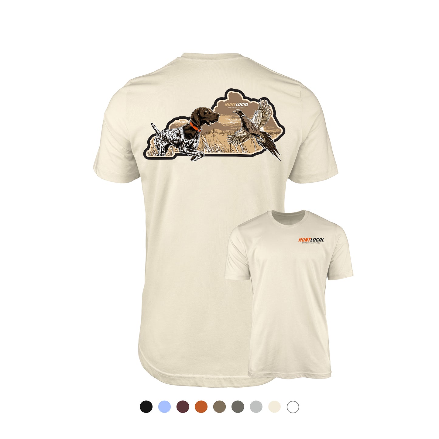 Kentucky - Upland Bird Dog Tee (back)
