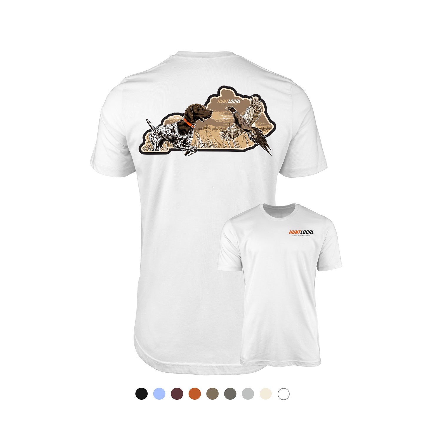 Kentucky - Upland Bird Dog Tee (back)