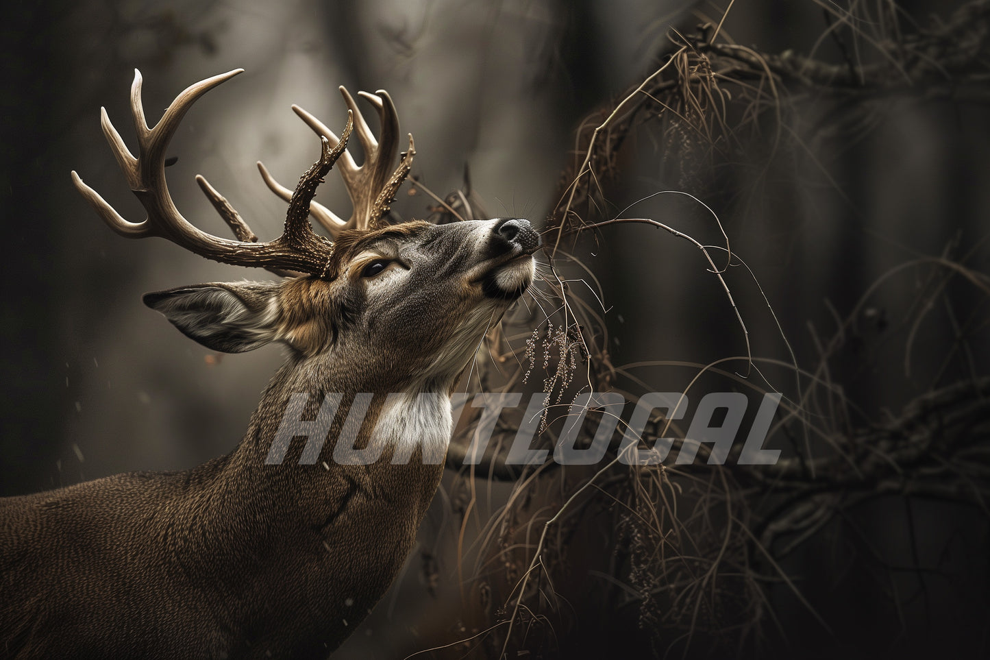Scene 07 - Whitetail Custom Art