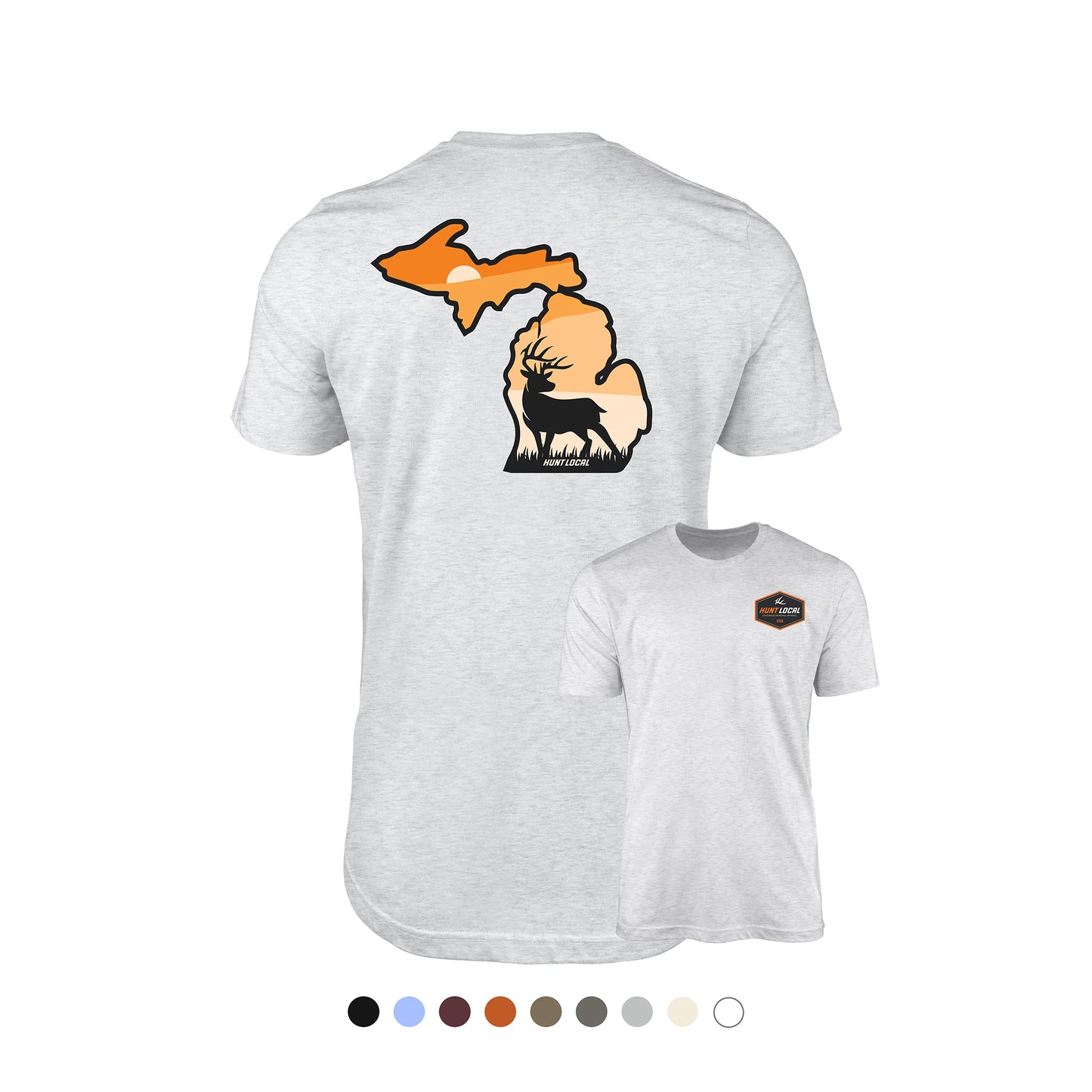 Michigan - Sunset Buck Tee