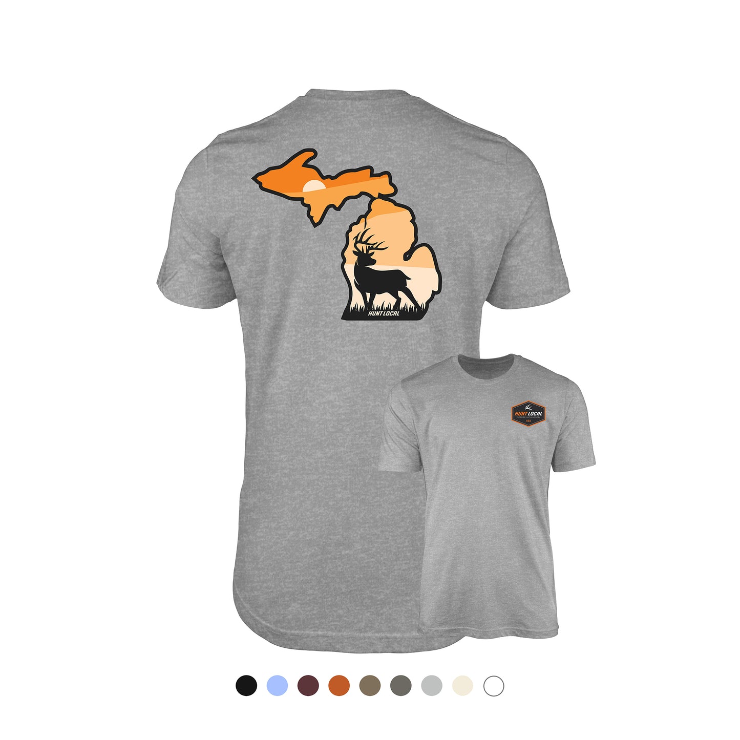 Michigan - Sunset Buck Tee