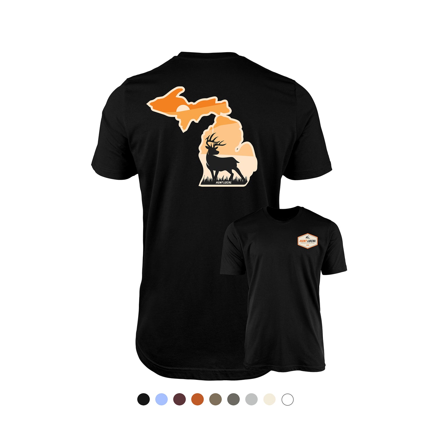 Michigan - Sunset Buck Tee