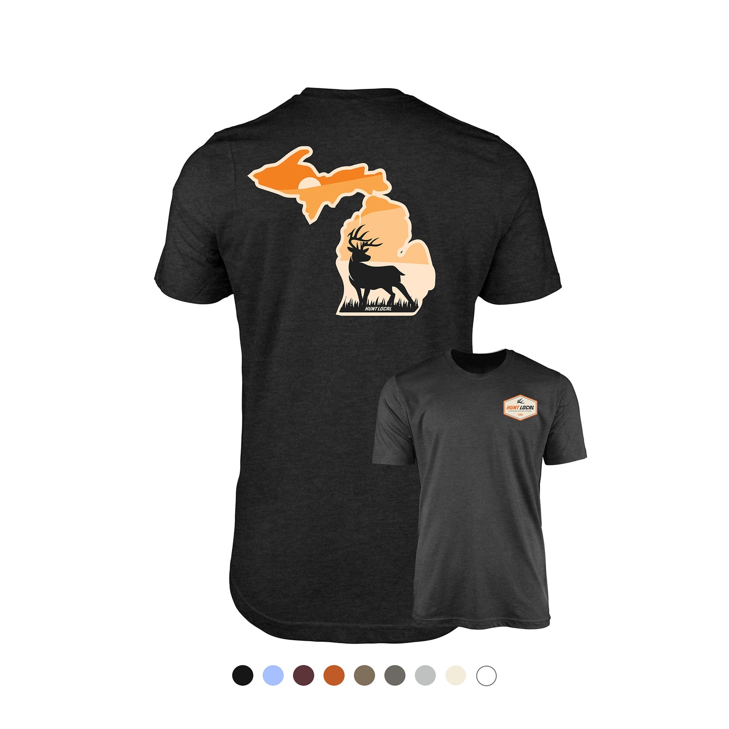 Michigan - Sunset Buck Tee