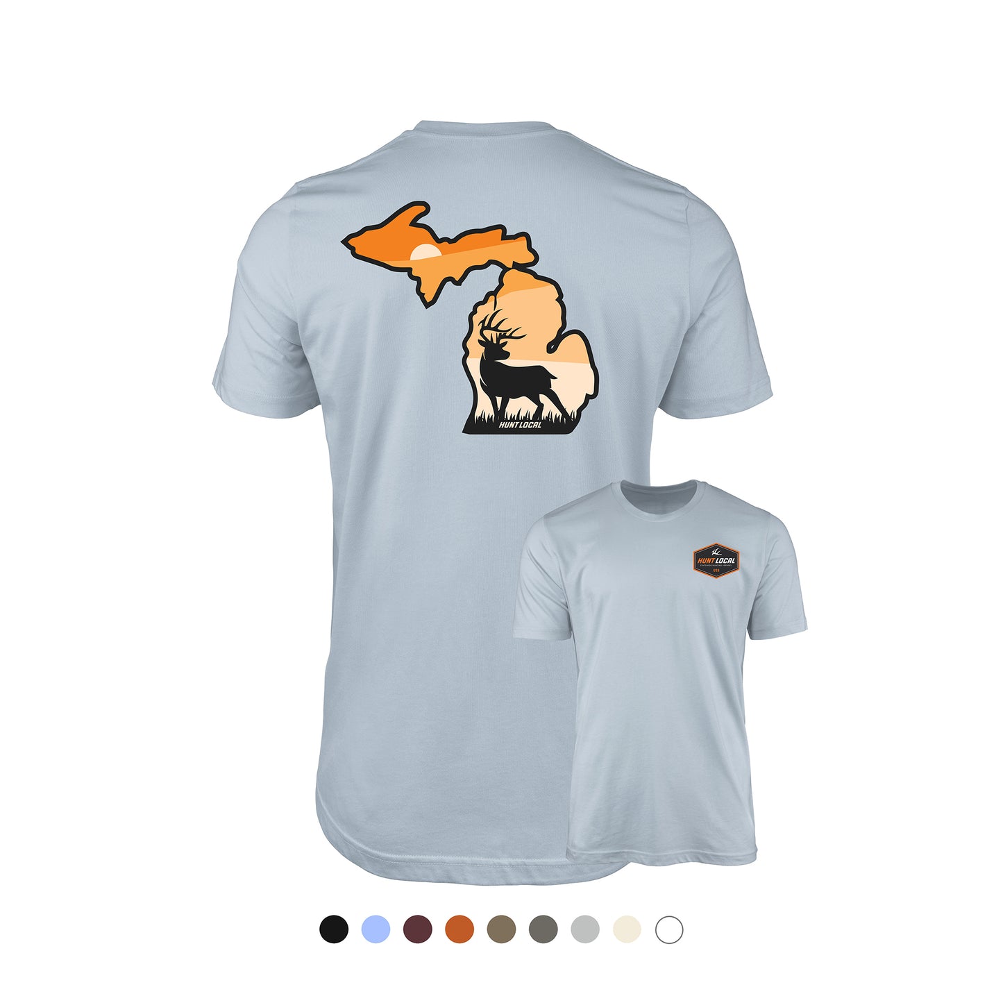 Michigan - Sunset Buck Tee